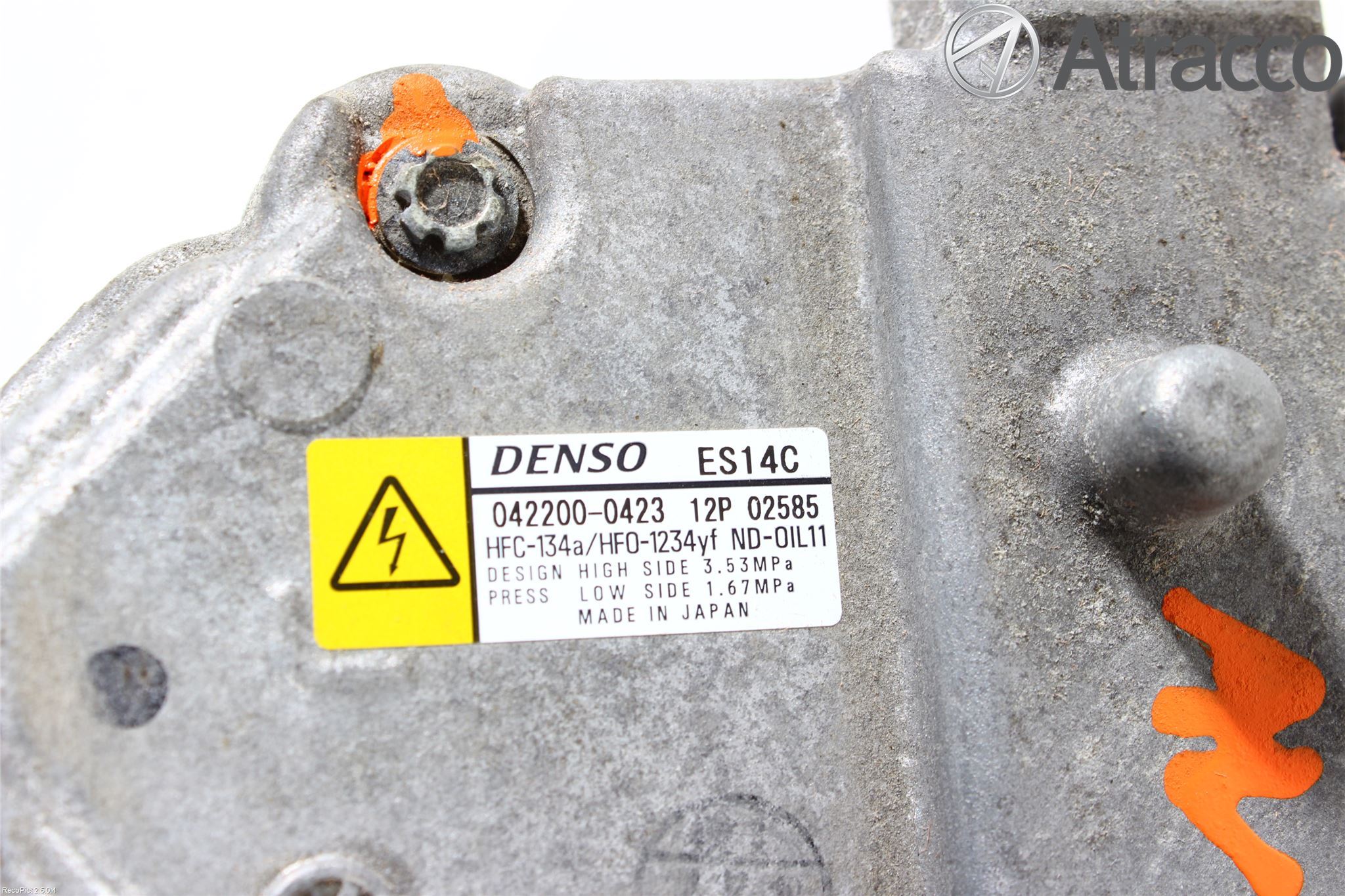 Toyota AURIS 13-19 Varme Ac Kompressor