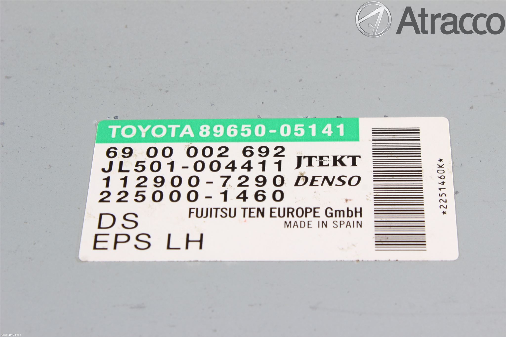 Toyota AVENSIS 09-15 Styreenhet Styreservo