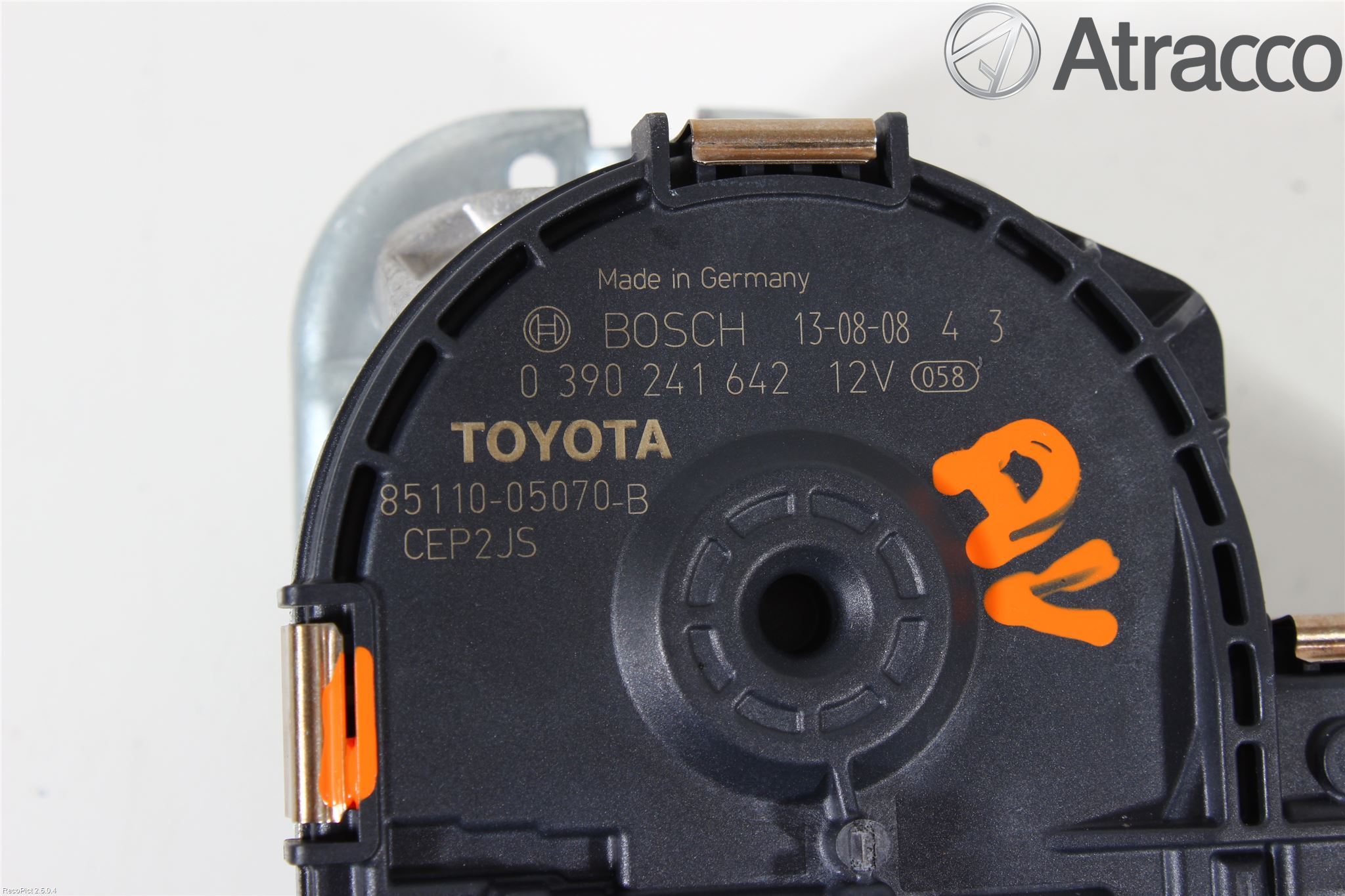 Toyota AVENSIS 09-15 Viskermotor Frontrute