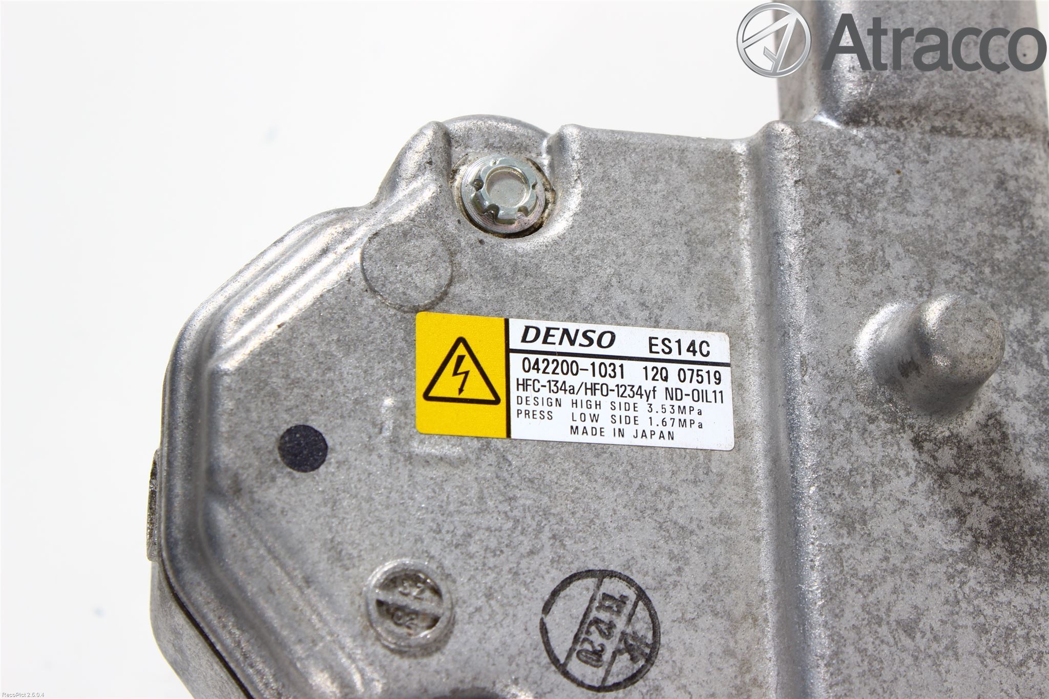 Toyota AURIS 13-19 Varme Ac Kompressor