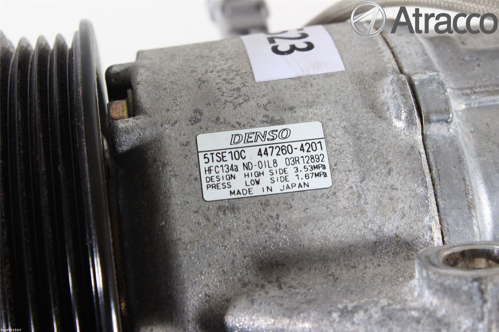Toyota VERSO-S 11-16 Varme Ac Kompressor