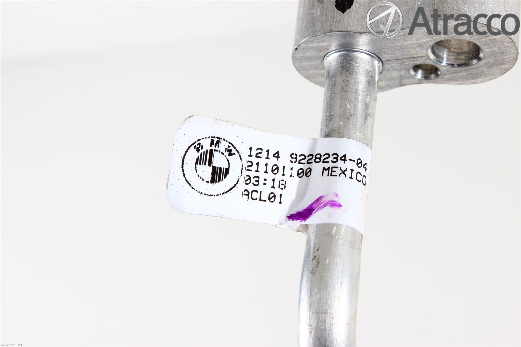 BMW X3 F25 10-17 Varme Ac Slange - Rør
