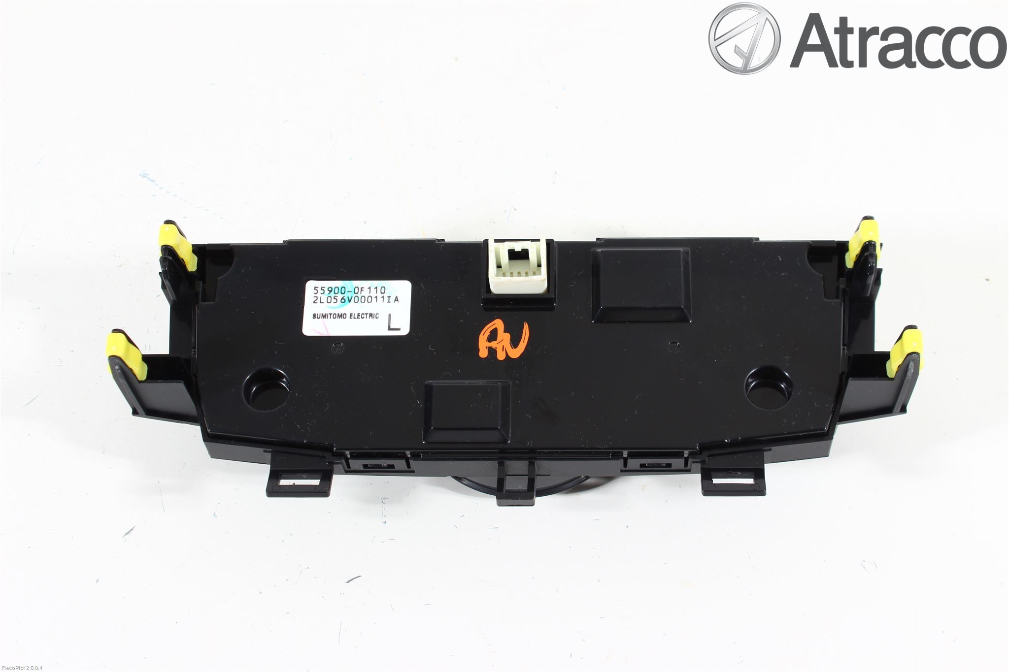 Toyota VERSO 09-18 Varme Ac Betjening-Display