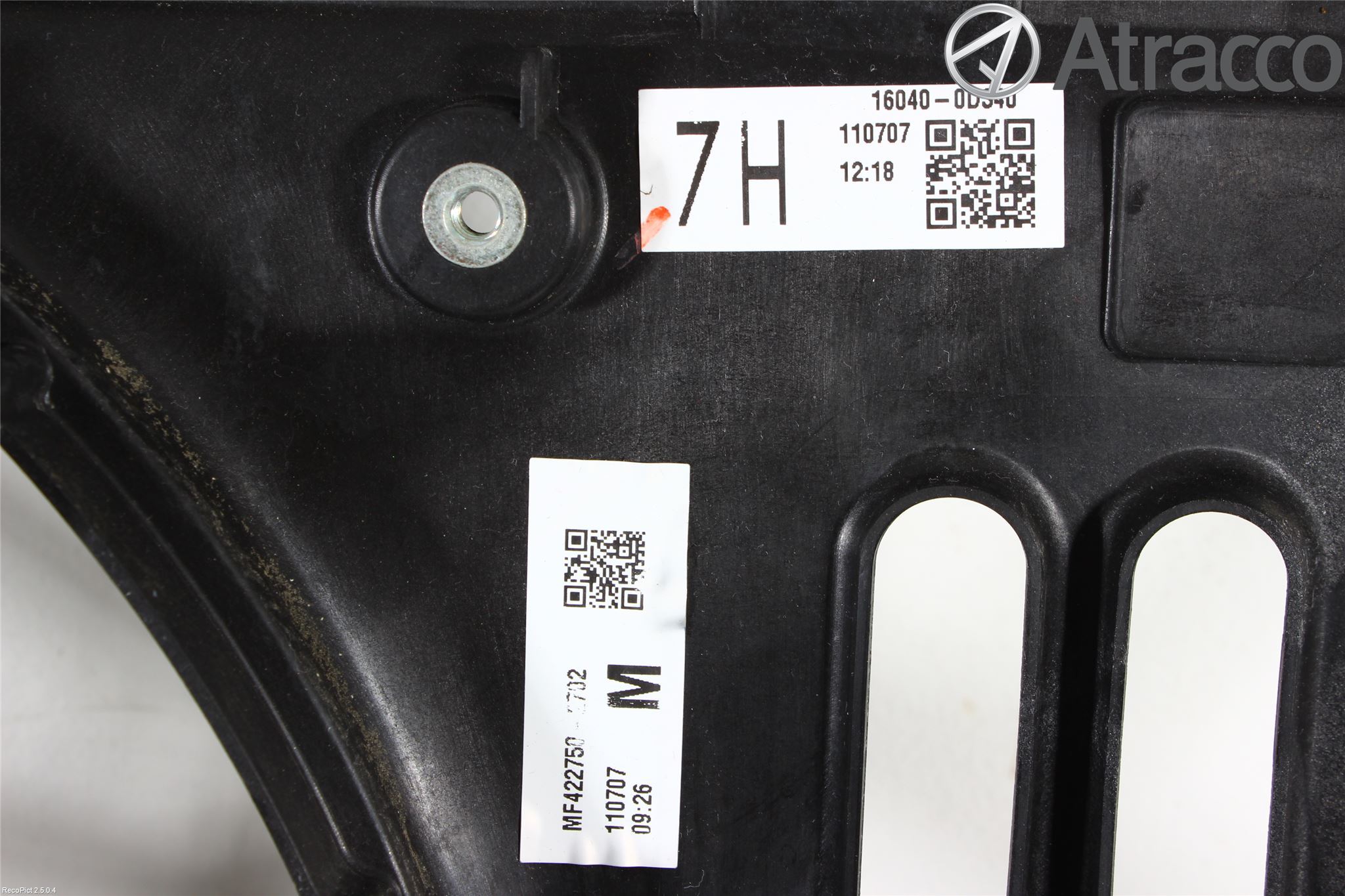 Toyota AVENSIS 09-15 Kjølevifte-Radiator Hus-Kåpe