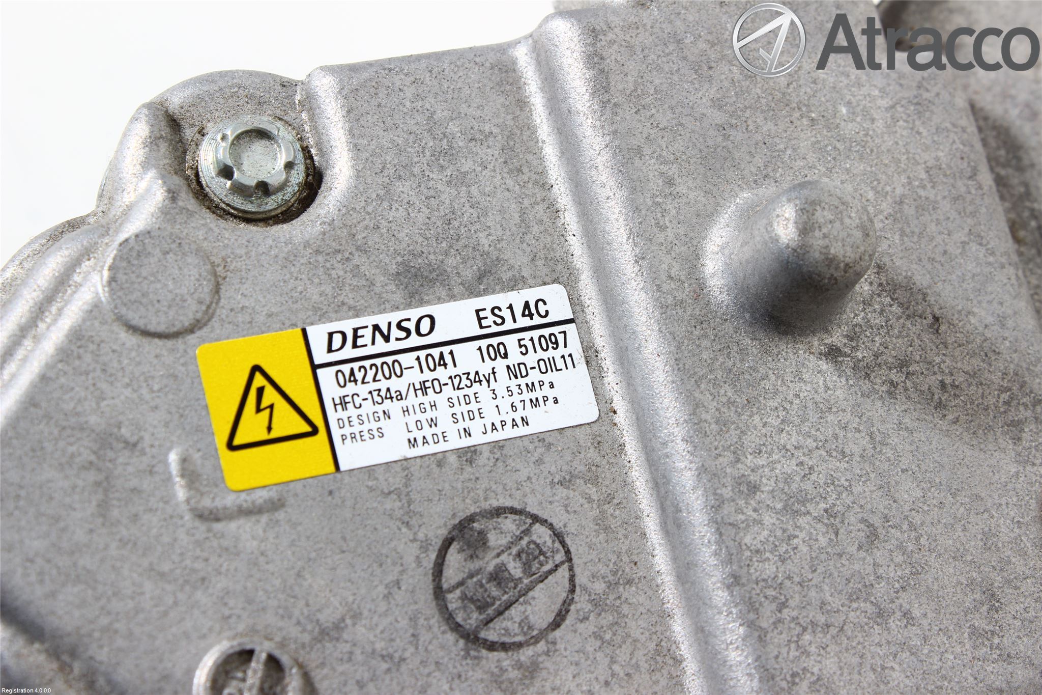 Toyota YARIS XP130 12-14 Varme Ac Kompressor