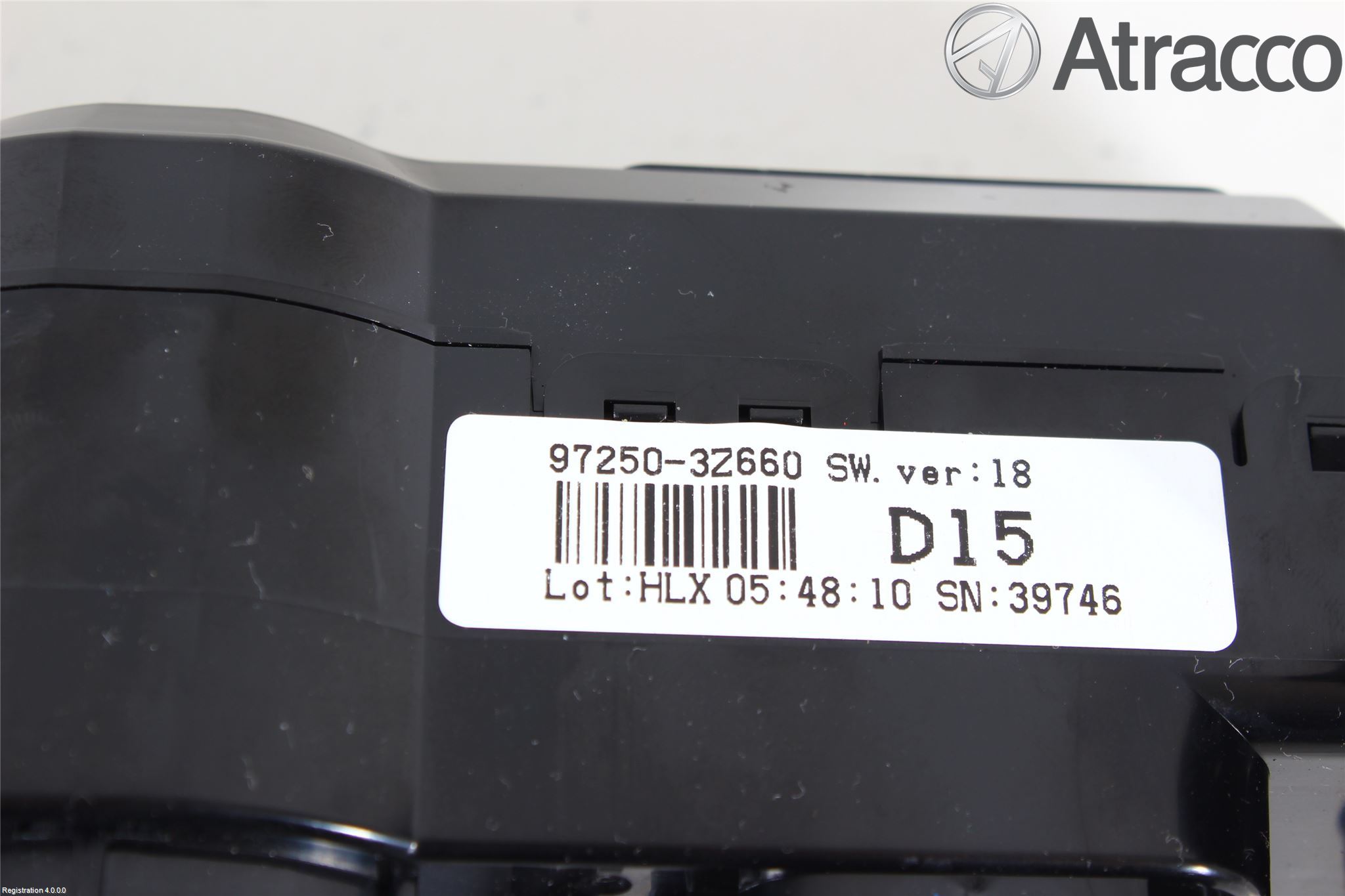 Hyundai i40 08-15 Varme Ac Betjening-Display