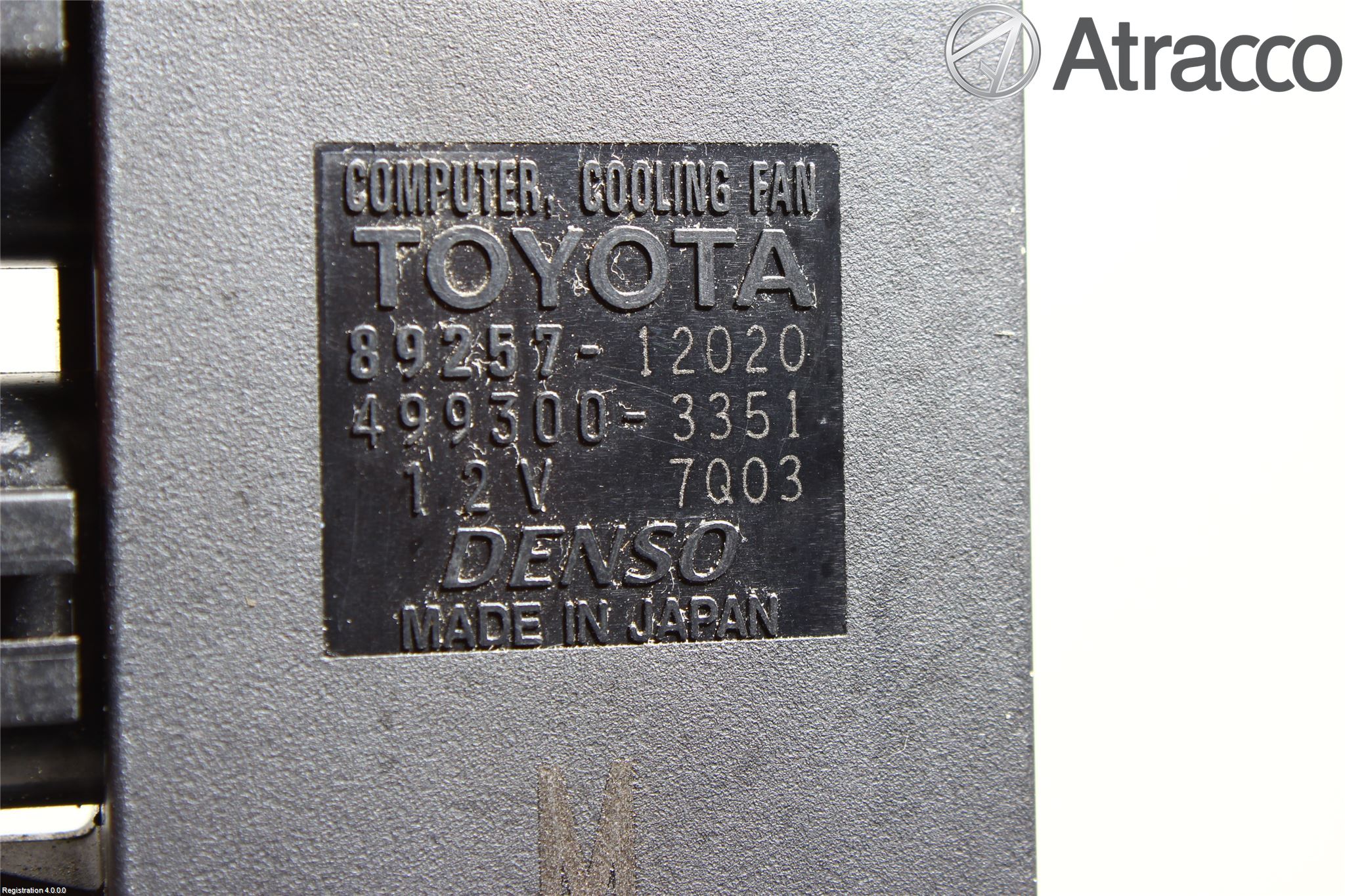 Toyota AURIS 13-19 Varmeapparat Viftemotstand