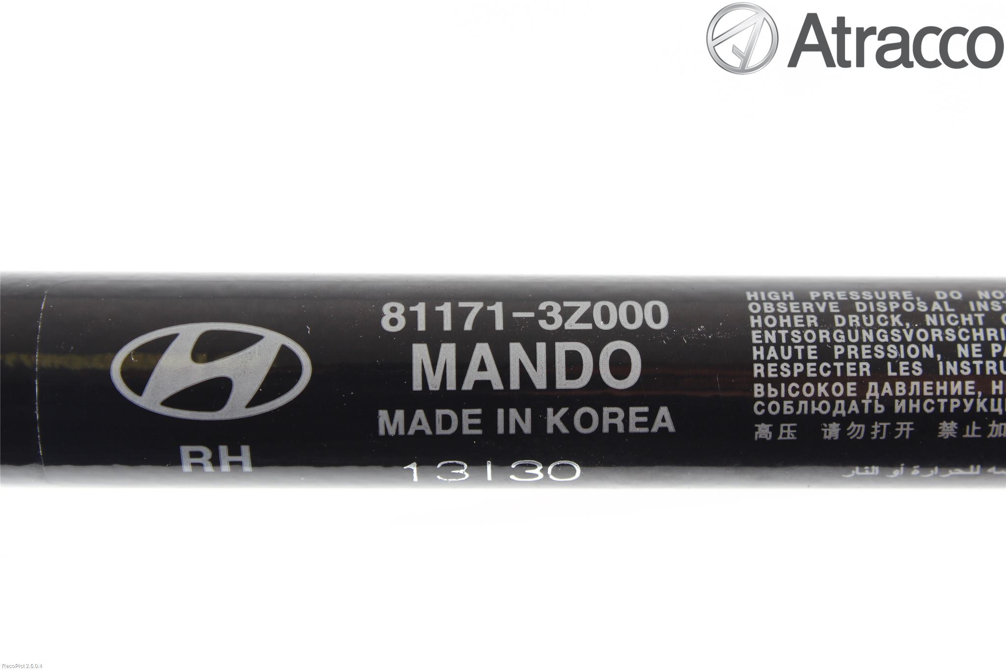 Hyundai i40 08-15 Panser Demper-Gassfjær