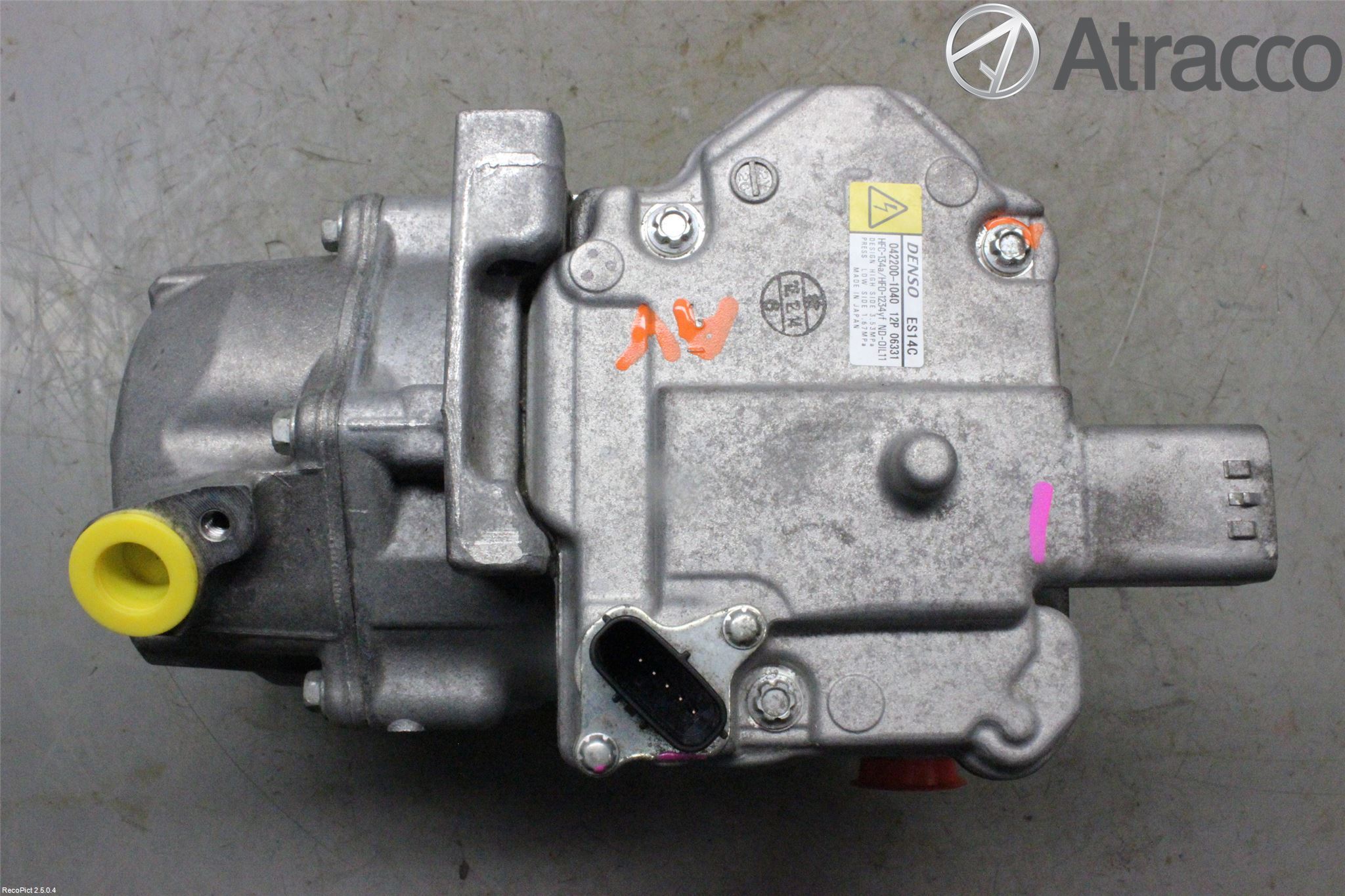 Toyota YARIS XP130 12-14 Varme Ac Kompressor
