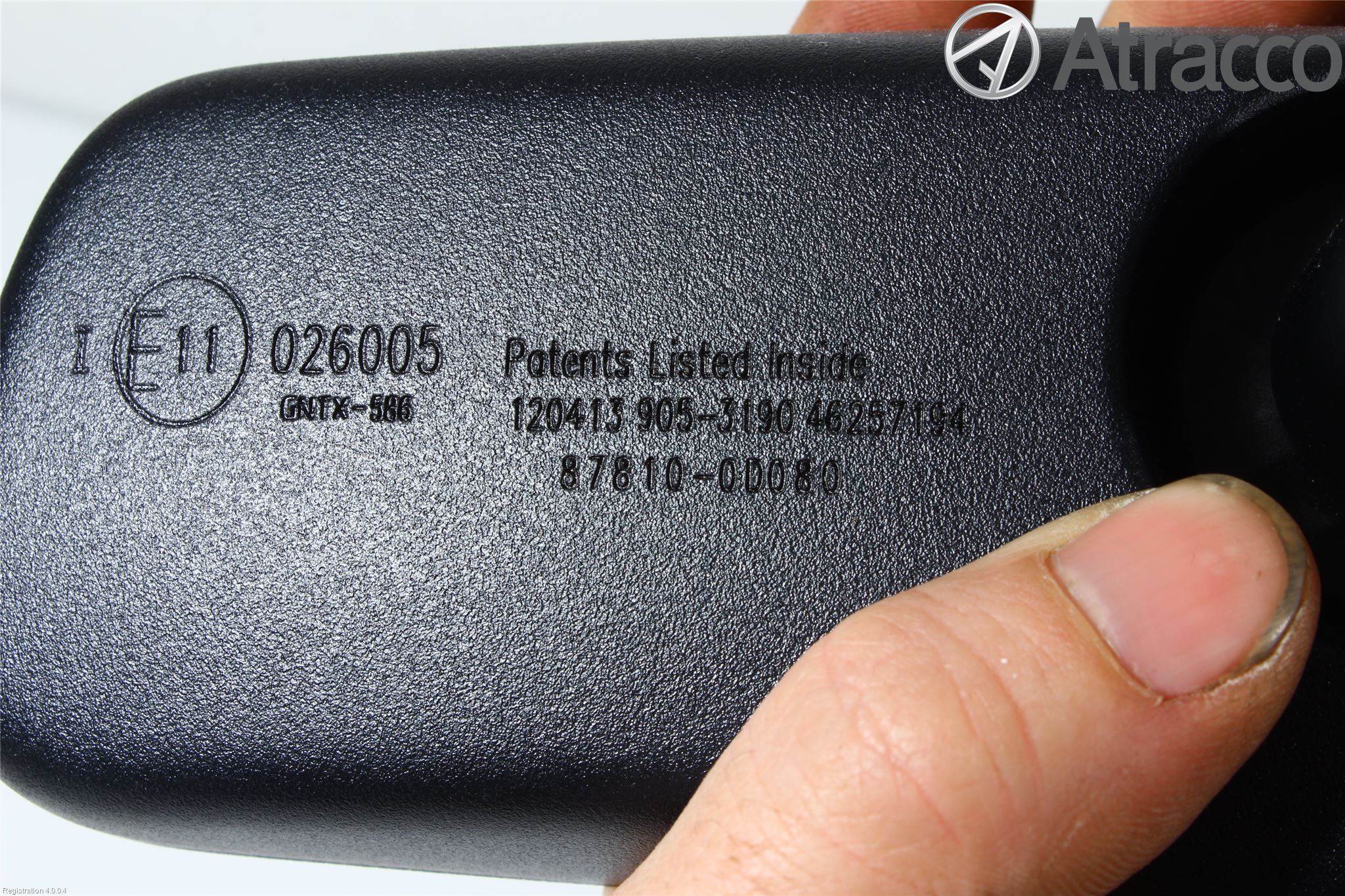 Toyota YARIS XP130 12-14 Speil Innvendig