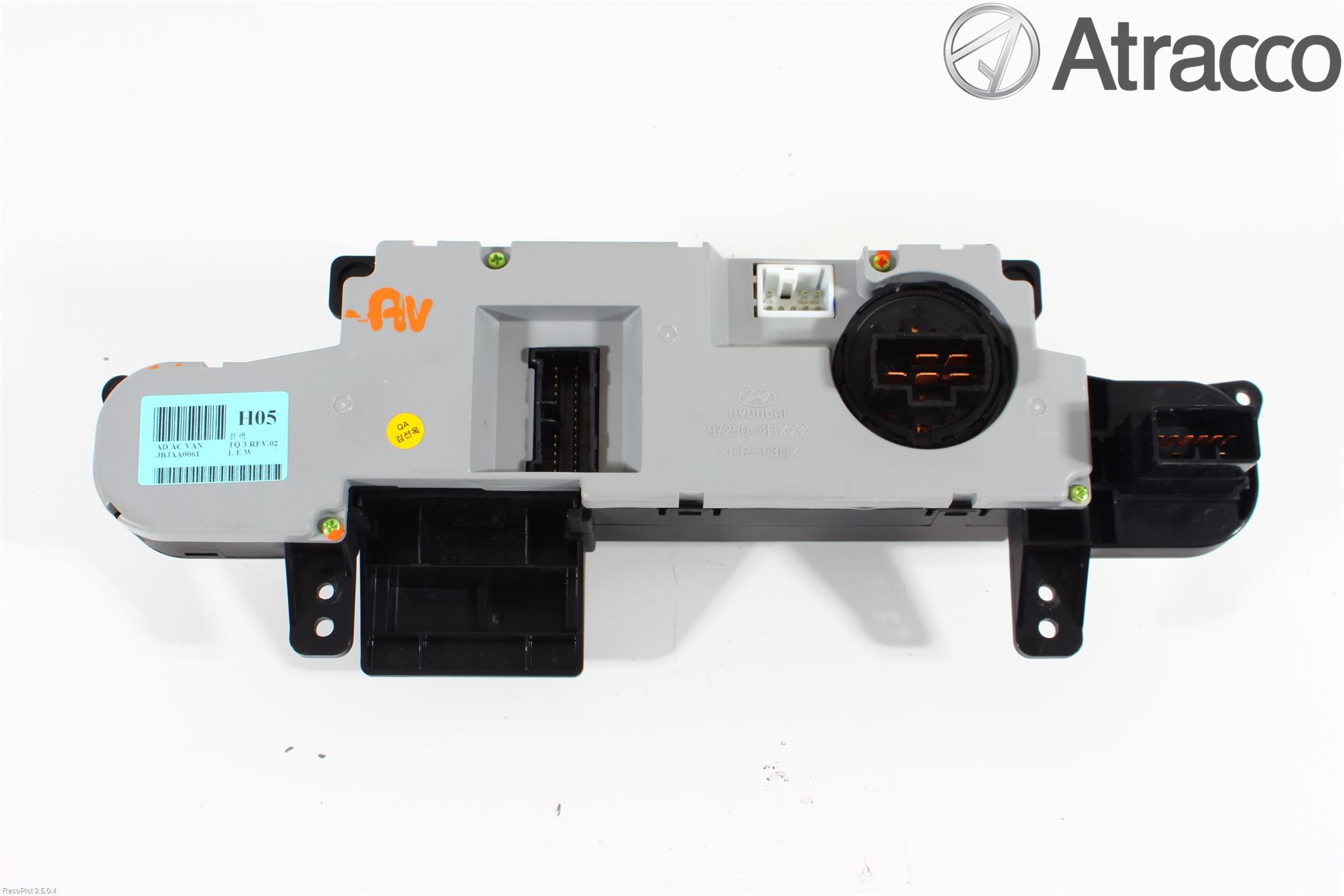 Hyundai H-1/STAREX 08-21 Varme Ac Betjening-Display