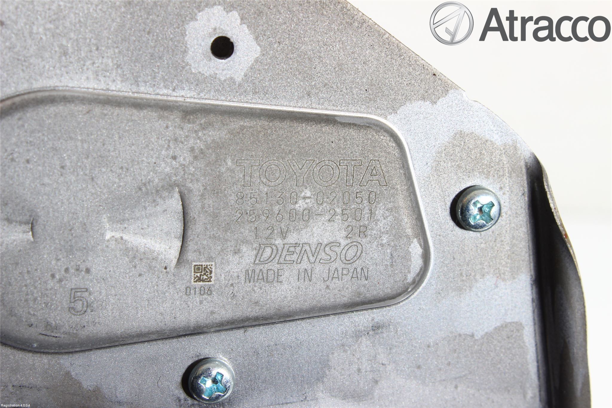 Toyota AURIS 13-19 Viskermotor Bakluke