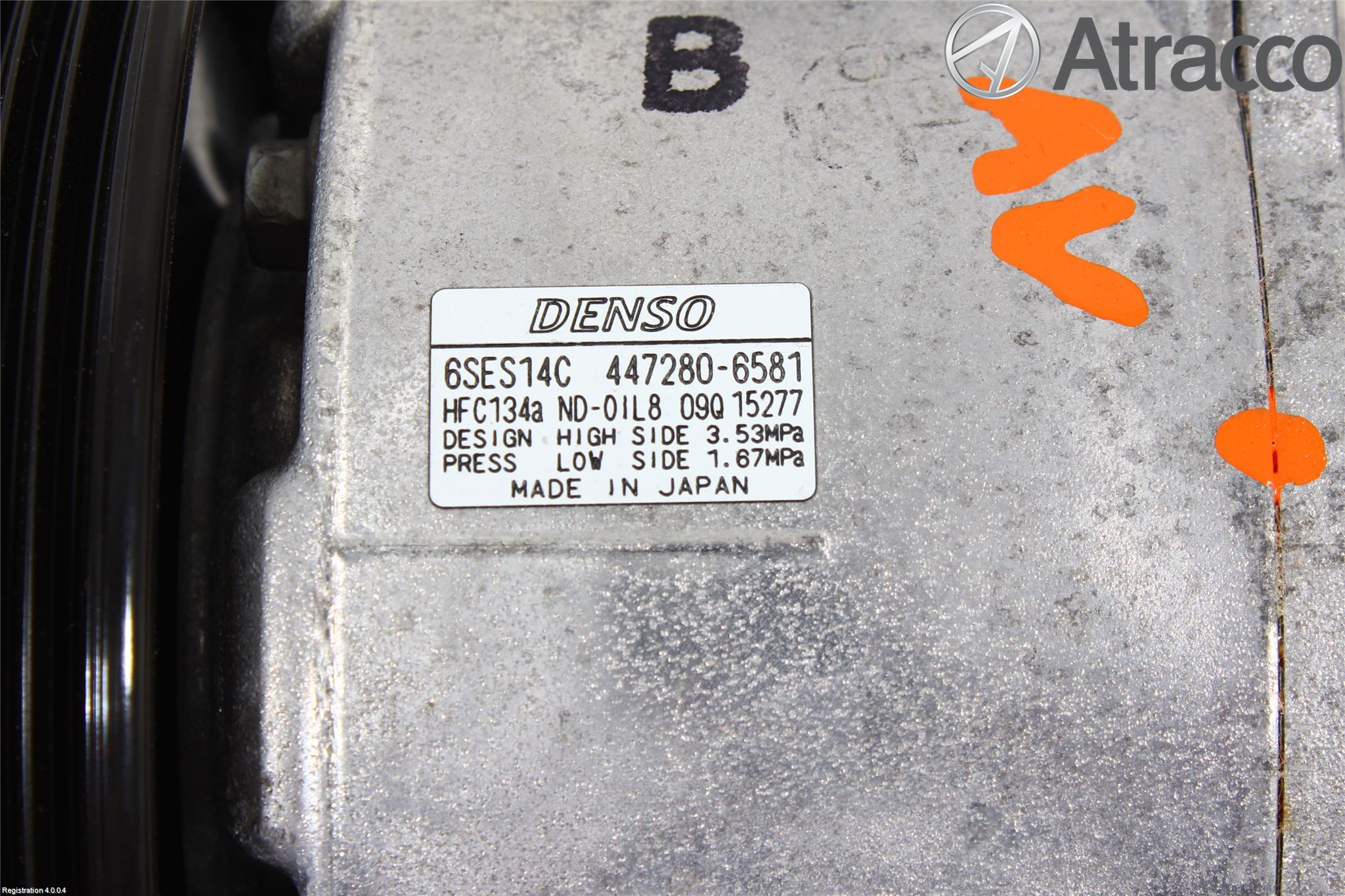 Toyota AURIS 13-19 Varme Ac Kompressor