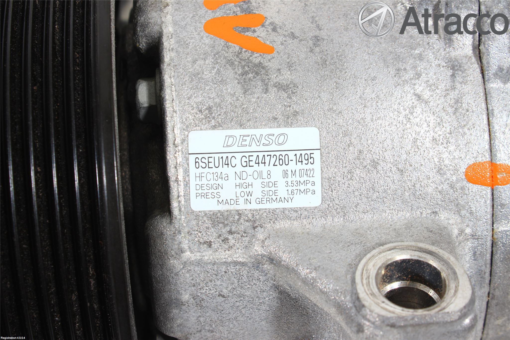 Toyota AURIS 10-12 Varme Ac Kompressor