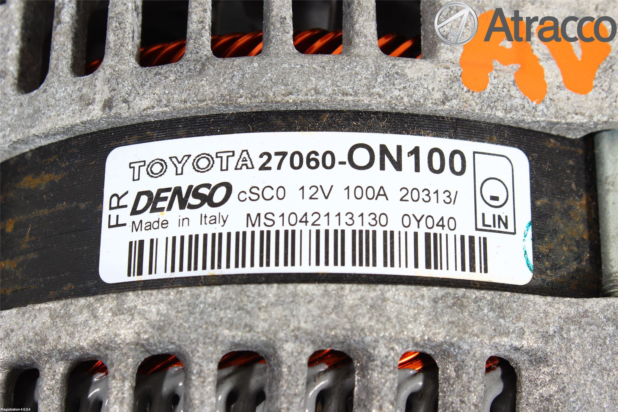 Toyota AURIS 13-19 Dynamo