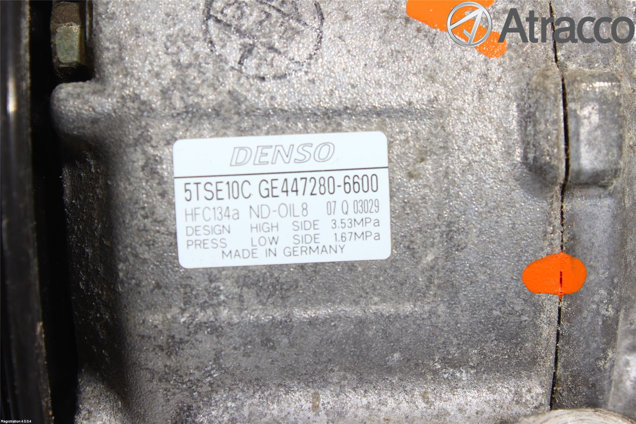 Toyota AURIS 13-19 Varme Ac Kompressor