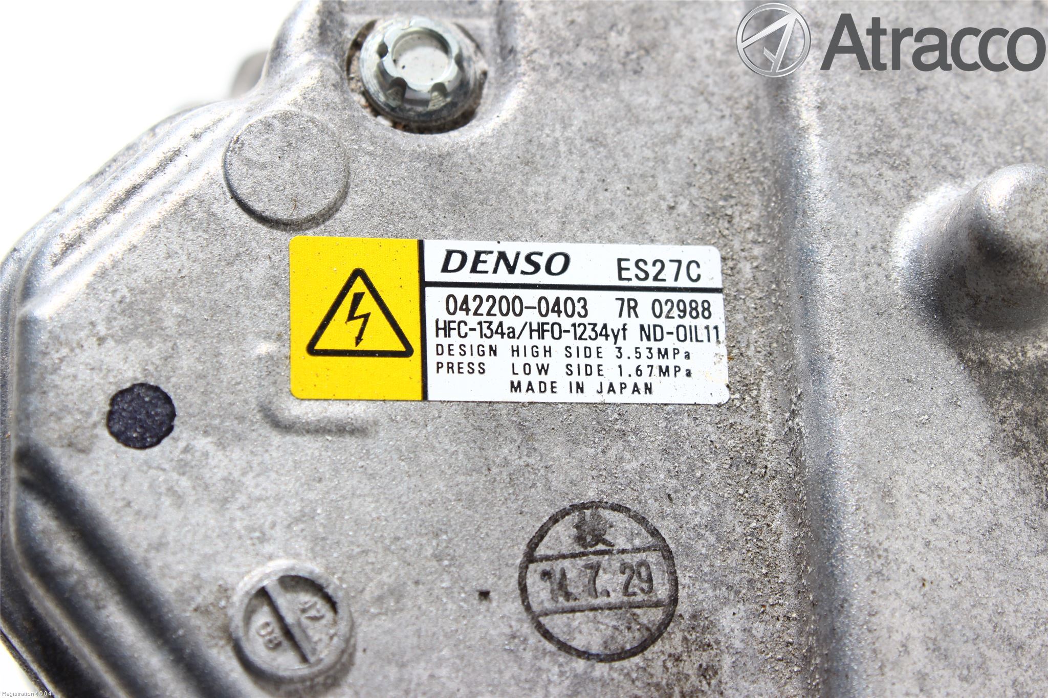 Toyota PRIUS+ ZVW40 12-20 Varme Ac Kompressor