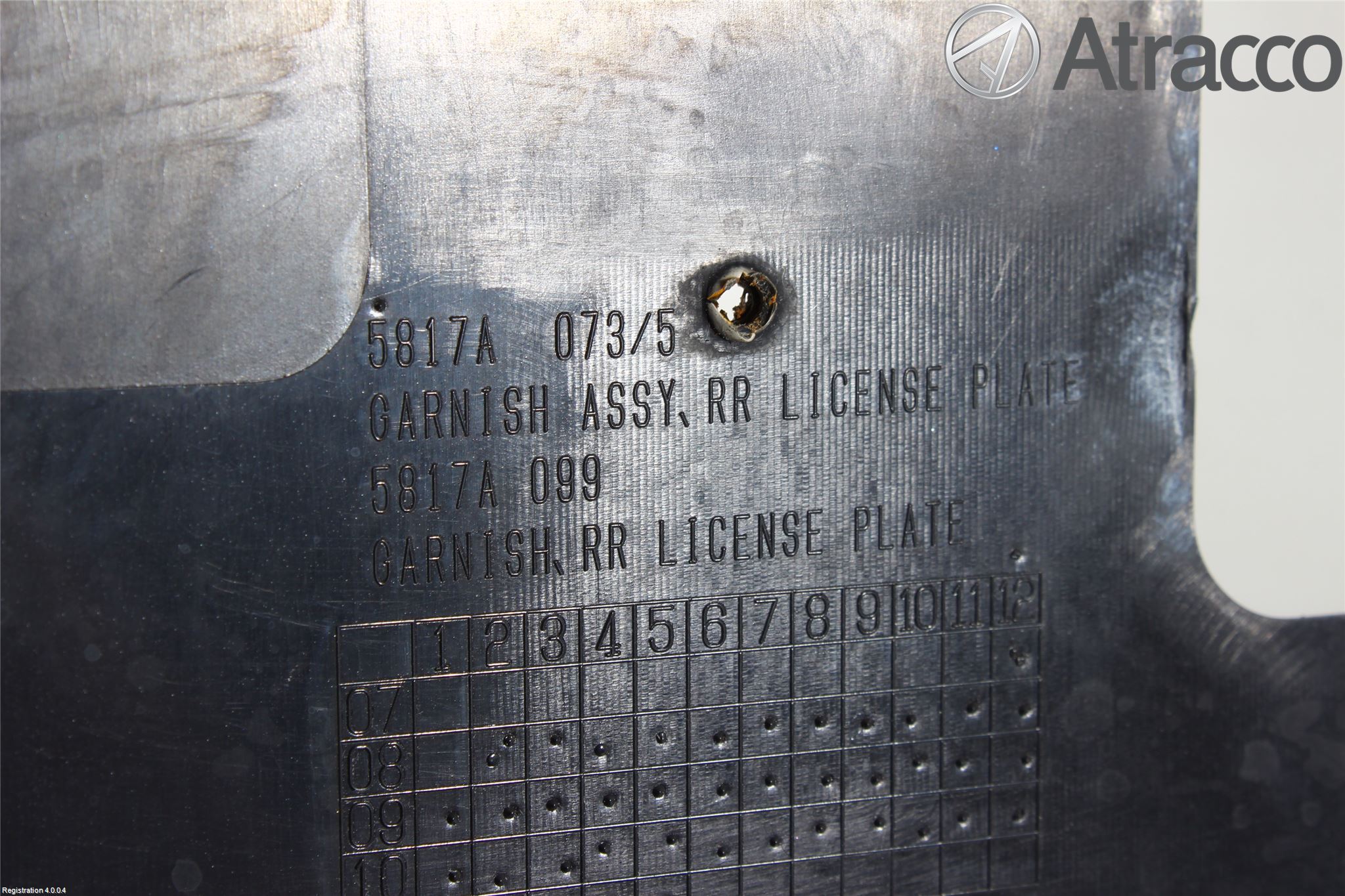Mitsubishi LANCER 07-14 Bakluke Handtak Ytre