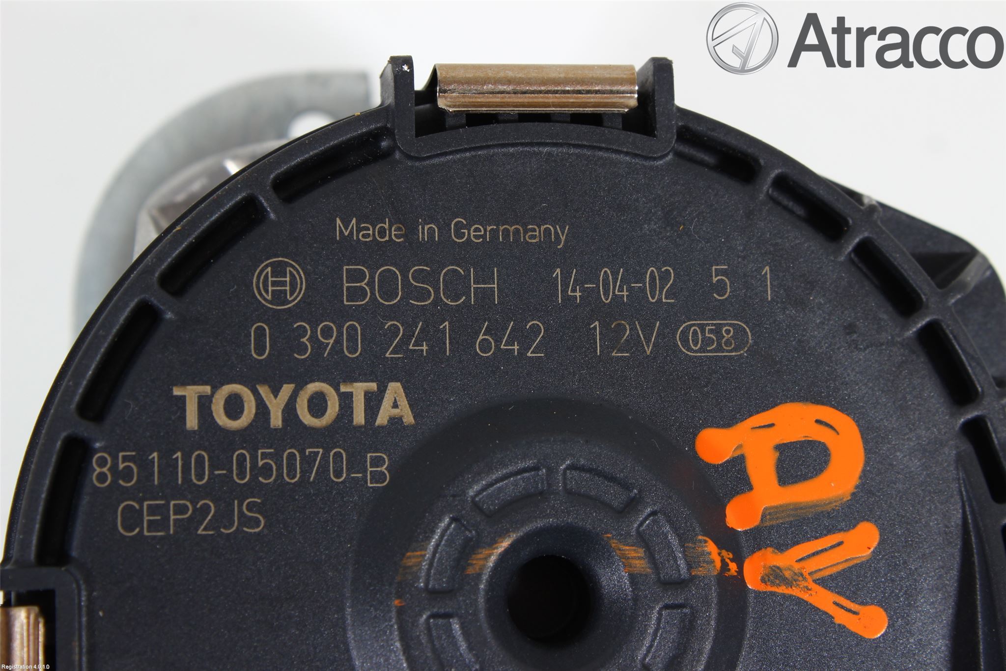 Toyota AVENSIS 09-15 Viskermotor Frontrute