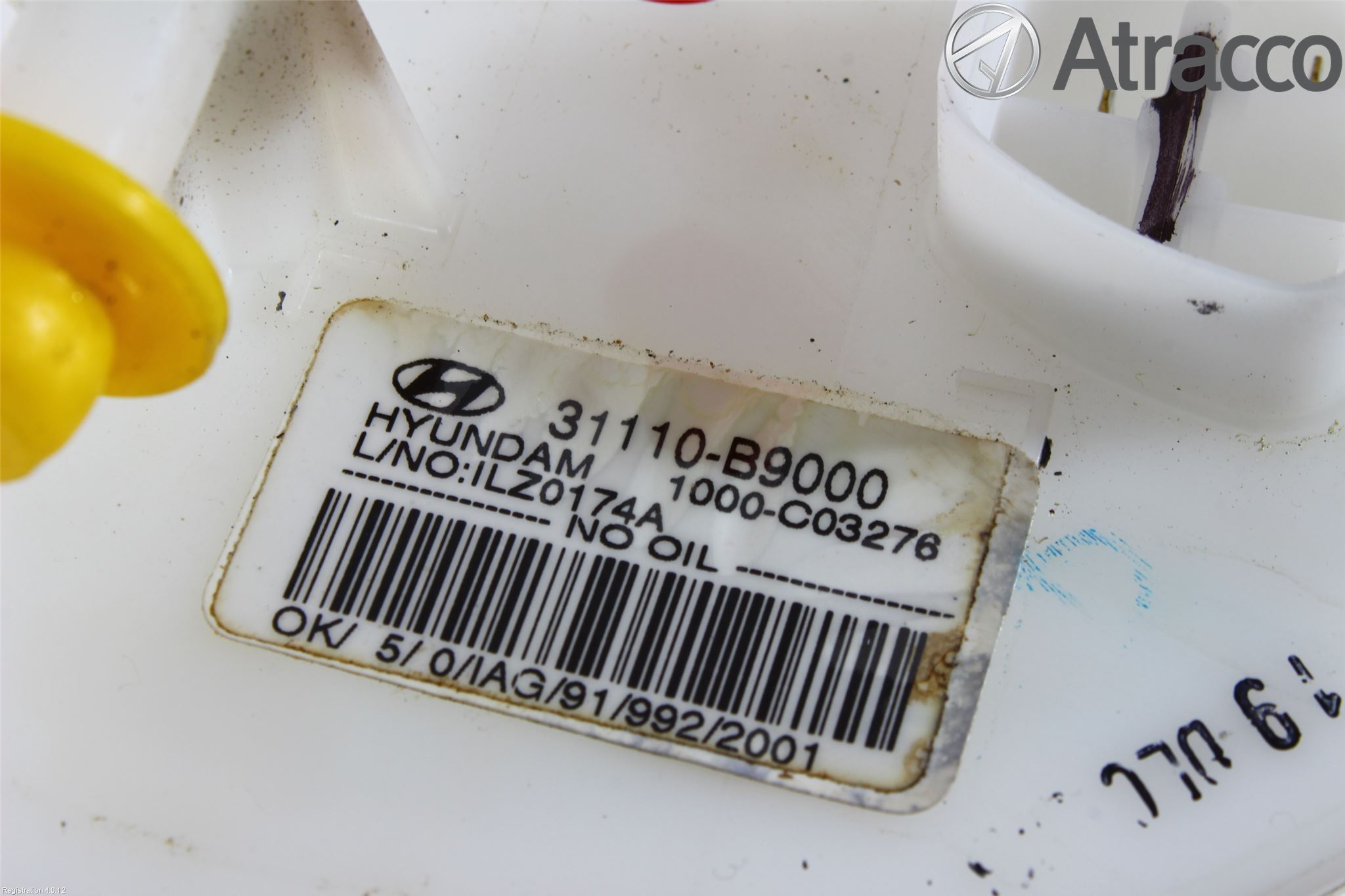 Hyundai i10 BA 14-16 Drivstoffpumpe Fødepumpe El