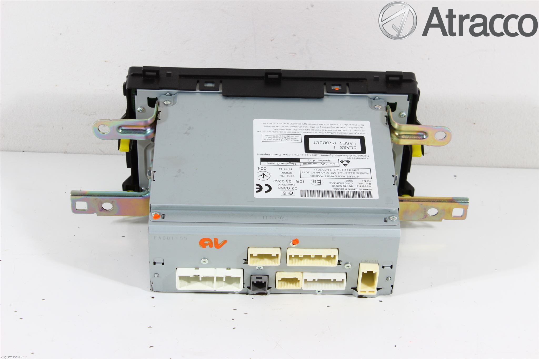 Toyota AURIS 13-19 Stereo Radio Med Cd