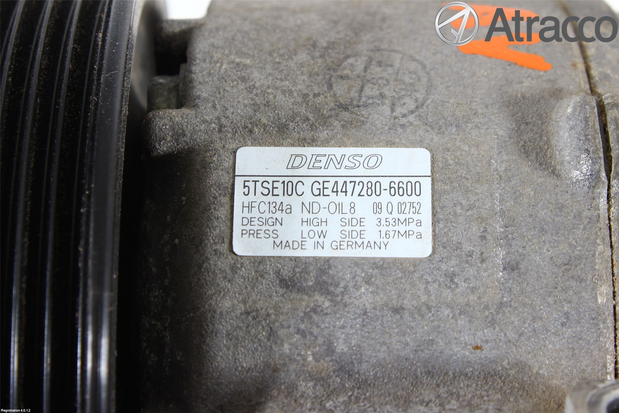 Toyota AURIS 13-19 Varme Ac Kompressor