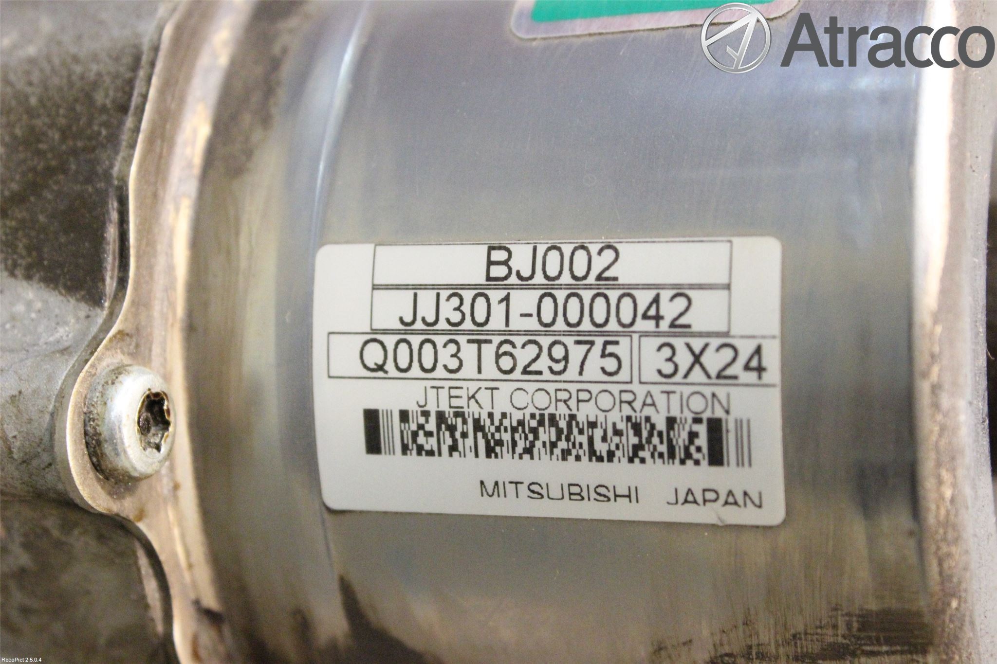 Mitsubishi LANCER 07-14 Servo Snekke - Tannstang
