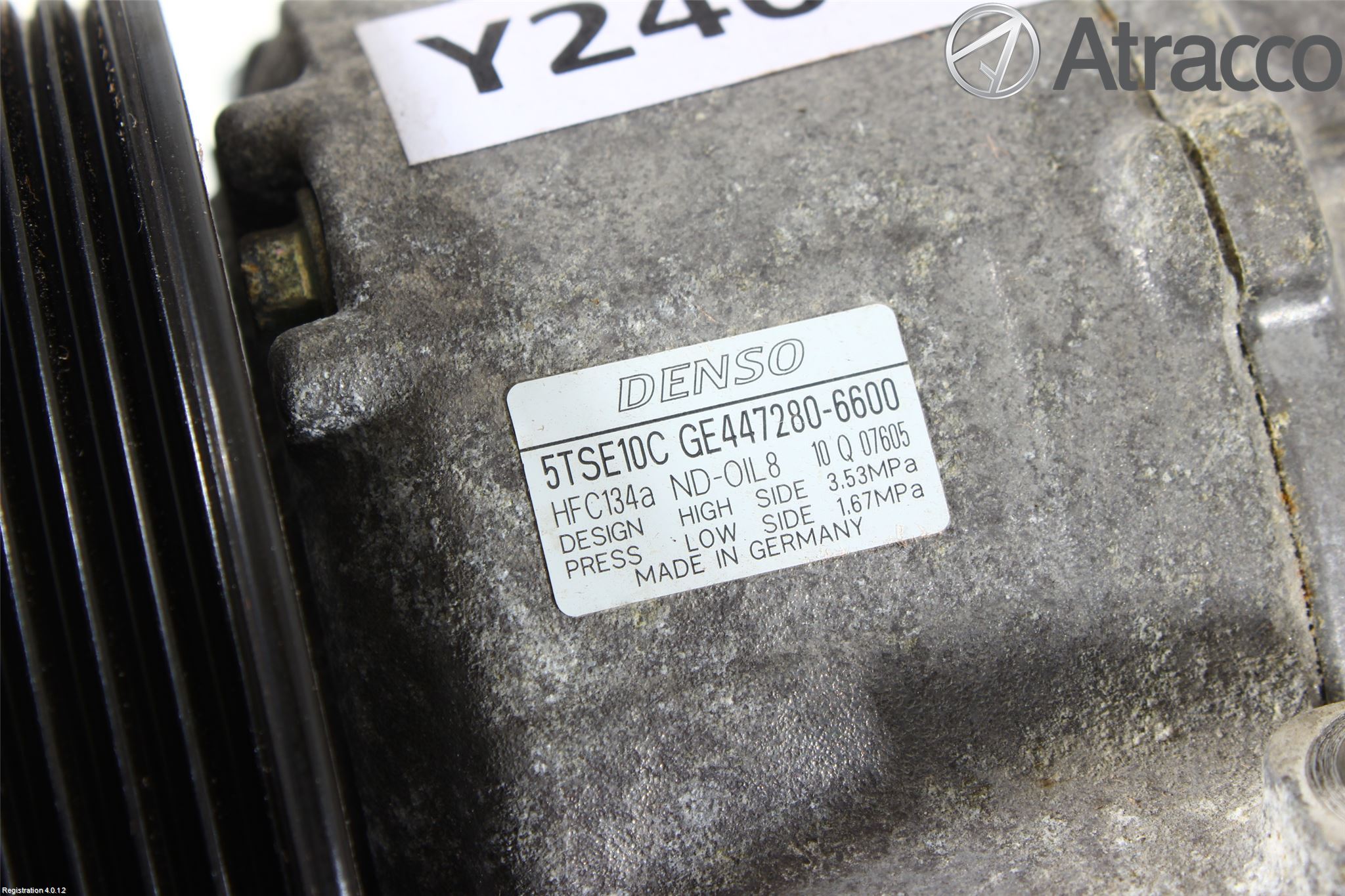 Toyota AURIS 13-19 Varme Ac Kompressor