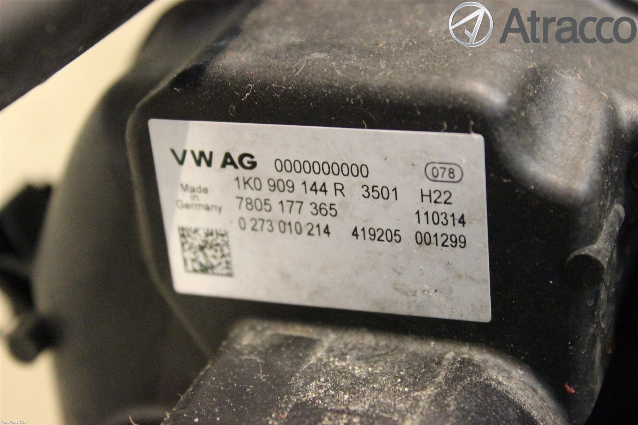 Volkswagen VW CADDY 11-15 Servo Snekke - Tannstang