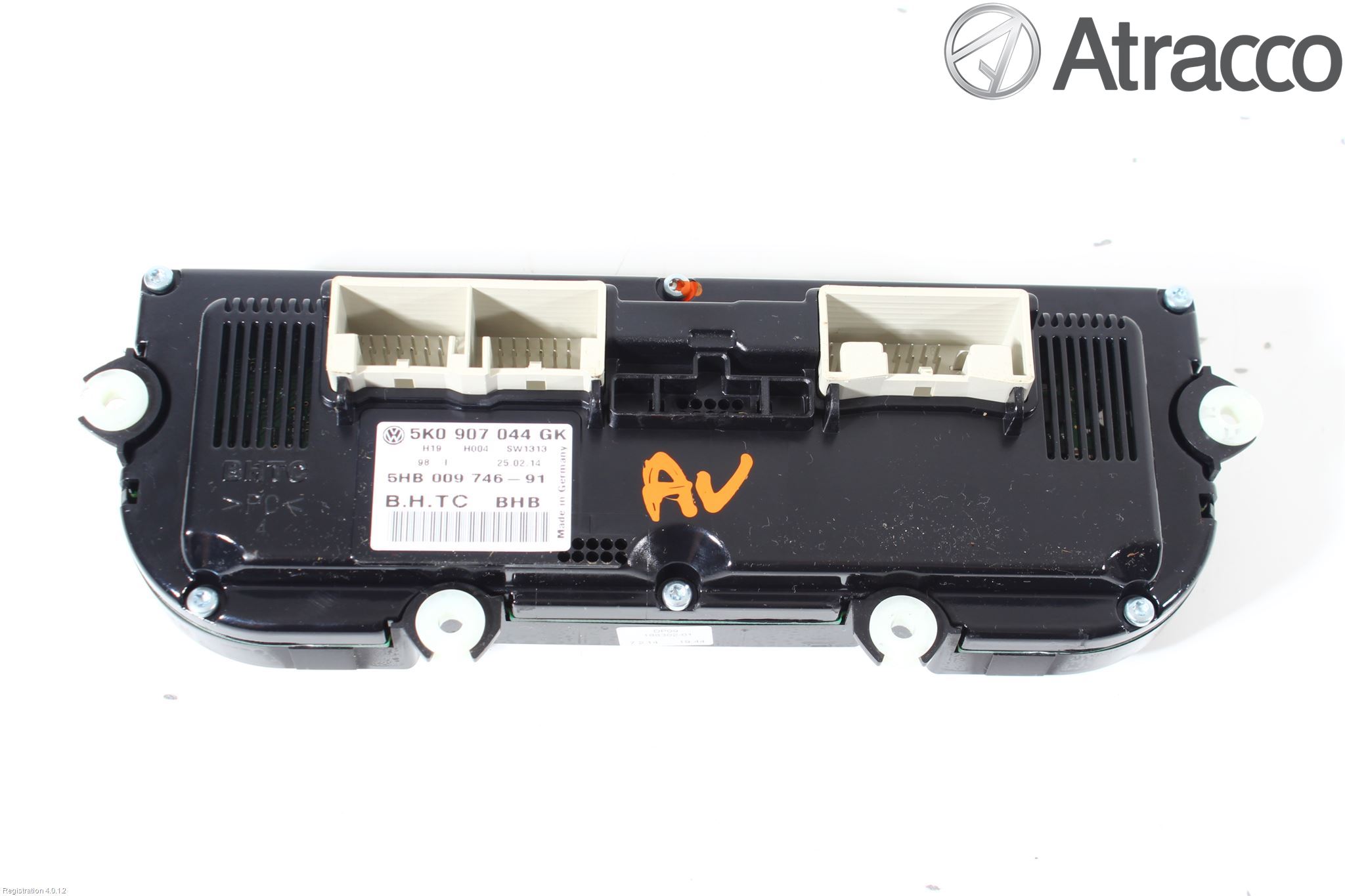 Volkswagen VW CADDY 11-15 Varme Ac Betjening-Display