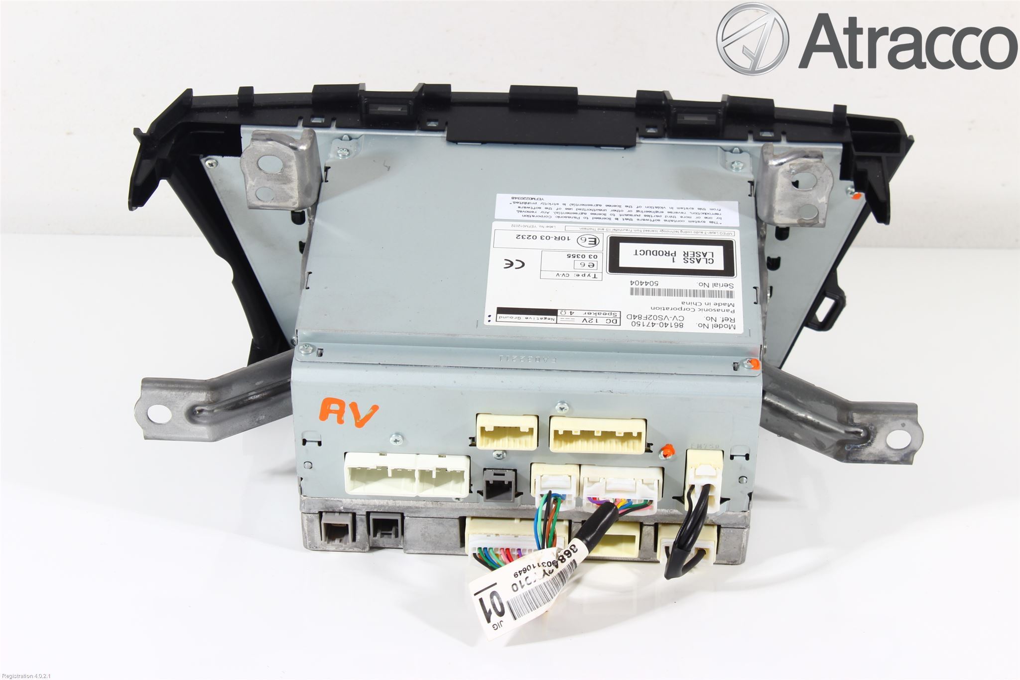 Toyota PRIUS+ ZVW40 12-20 Stereo Radio Med Cd