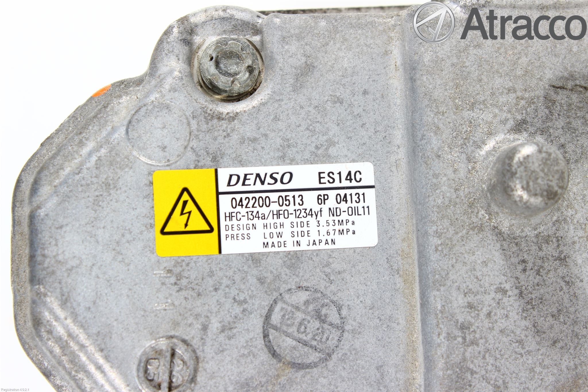 Toyota YARIS XP130 12-14 Varme Ac Kompressor