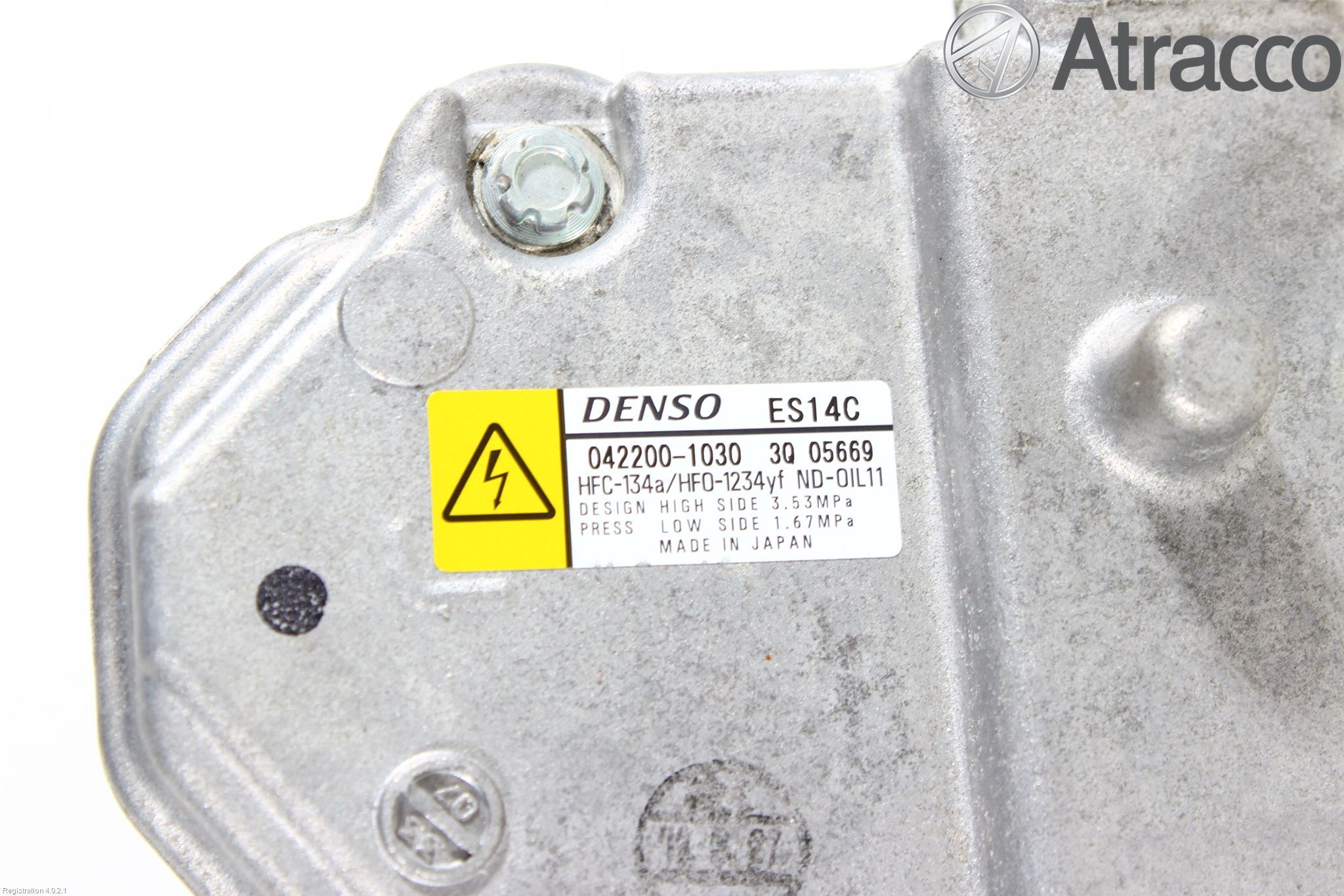 Toyota AURIS 13-19 Varme Ac Kompressor