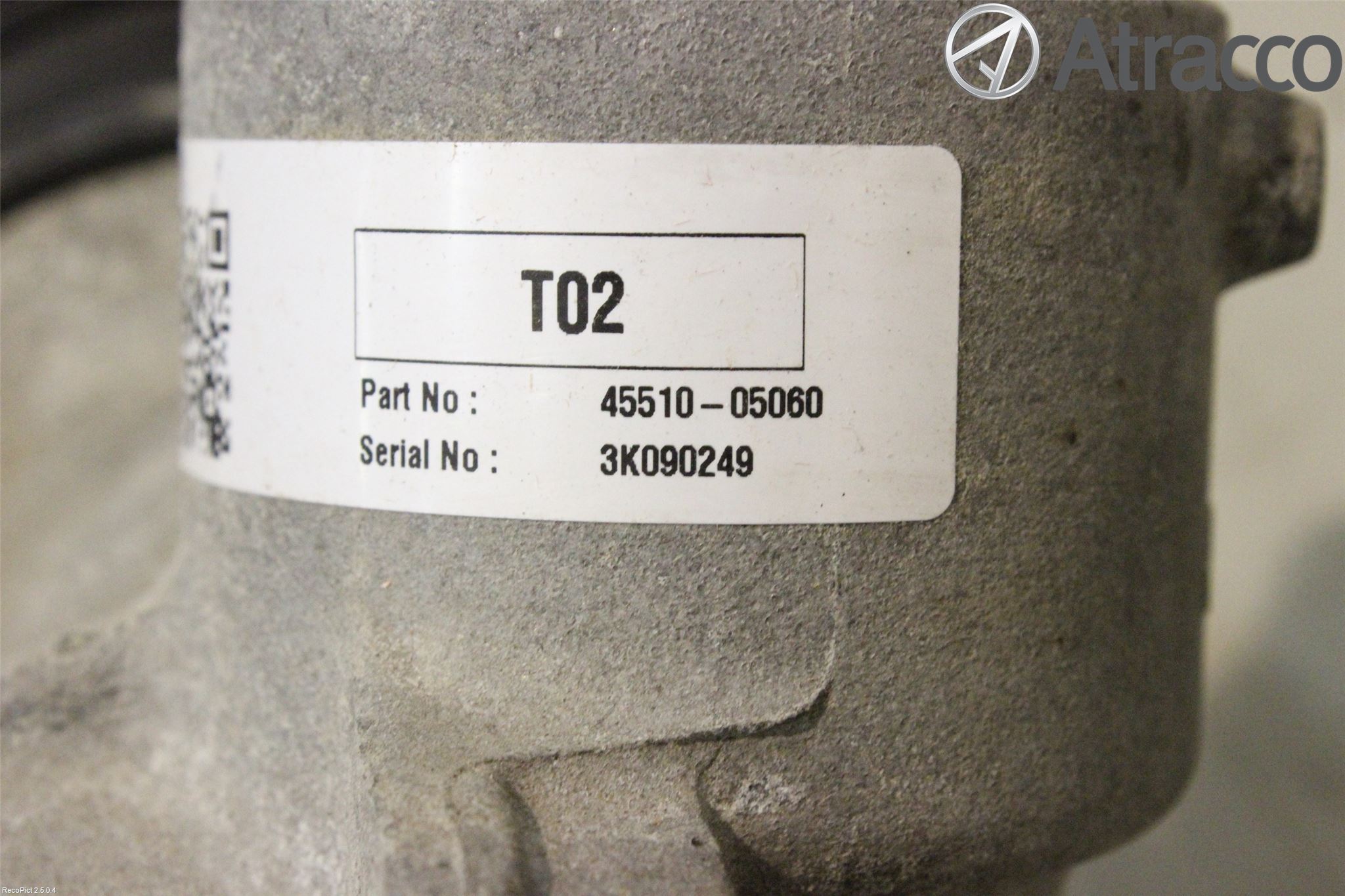 Toyota AVENSIS 09-15 Servo Snekke - Tannstang