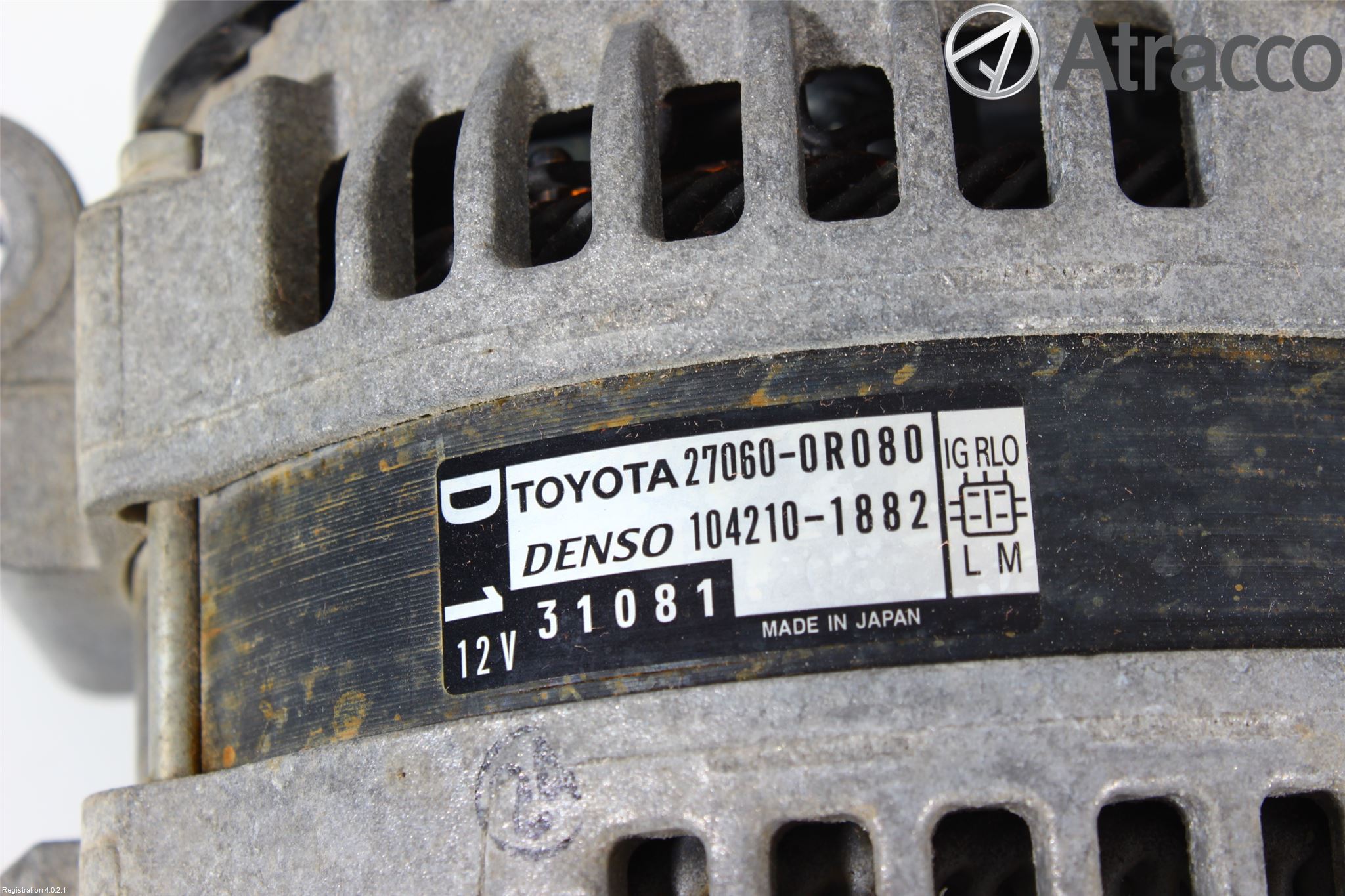 Toyota AVENSIS 09-15 Dynamo