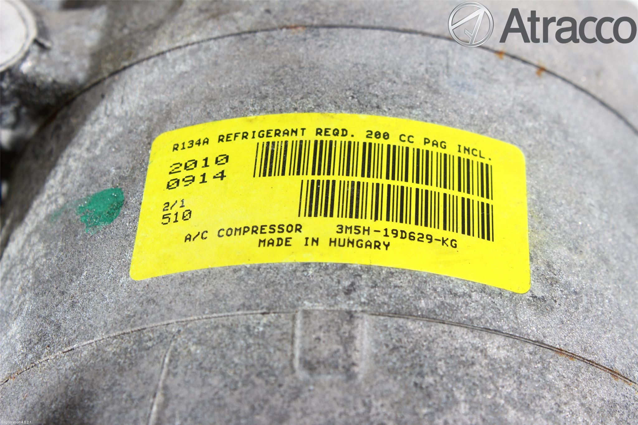 Ford FOCUS 08-11 Varme Ac Kompressor
