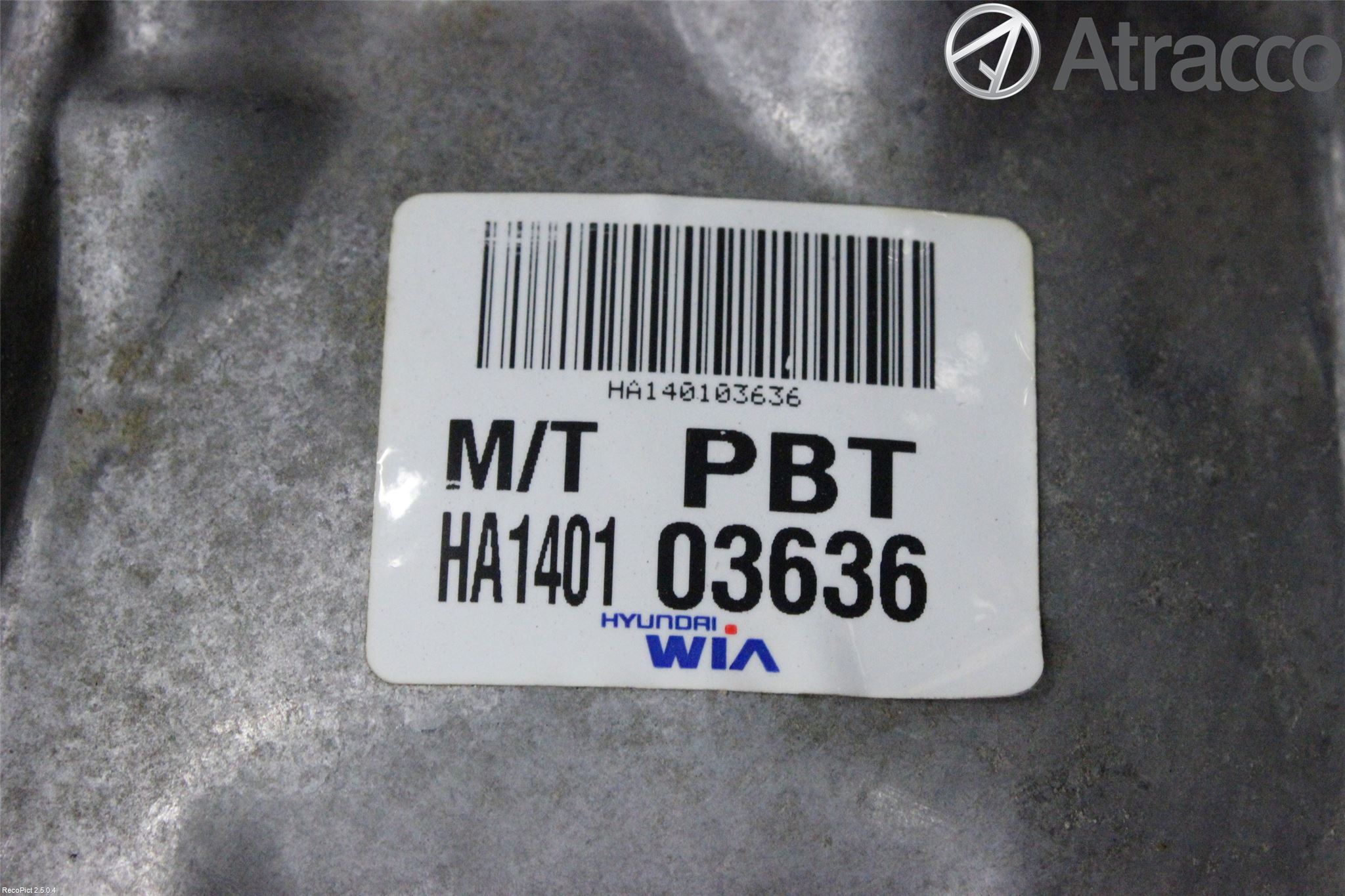 Hyundai i20 PB 09-14 Gearkasse 5 Trinn