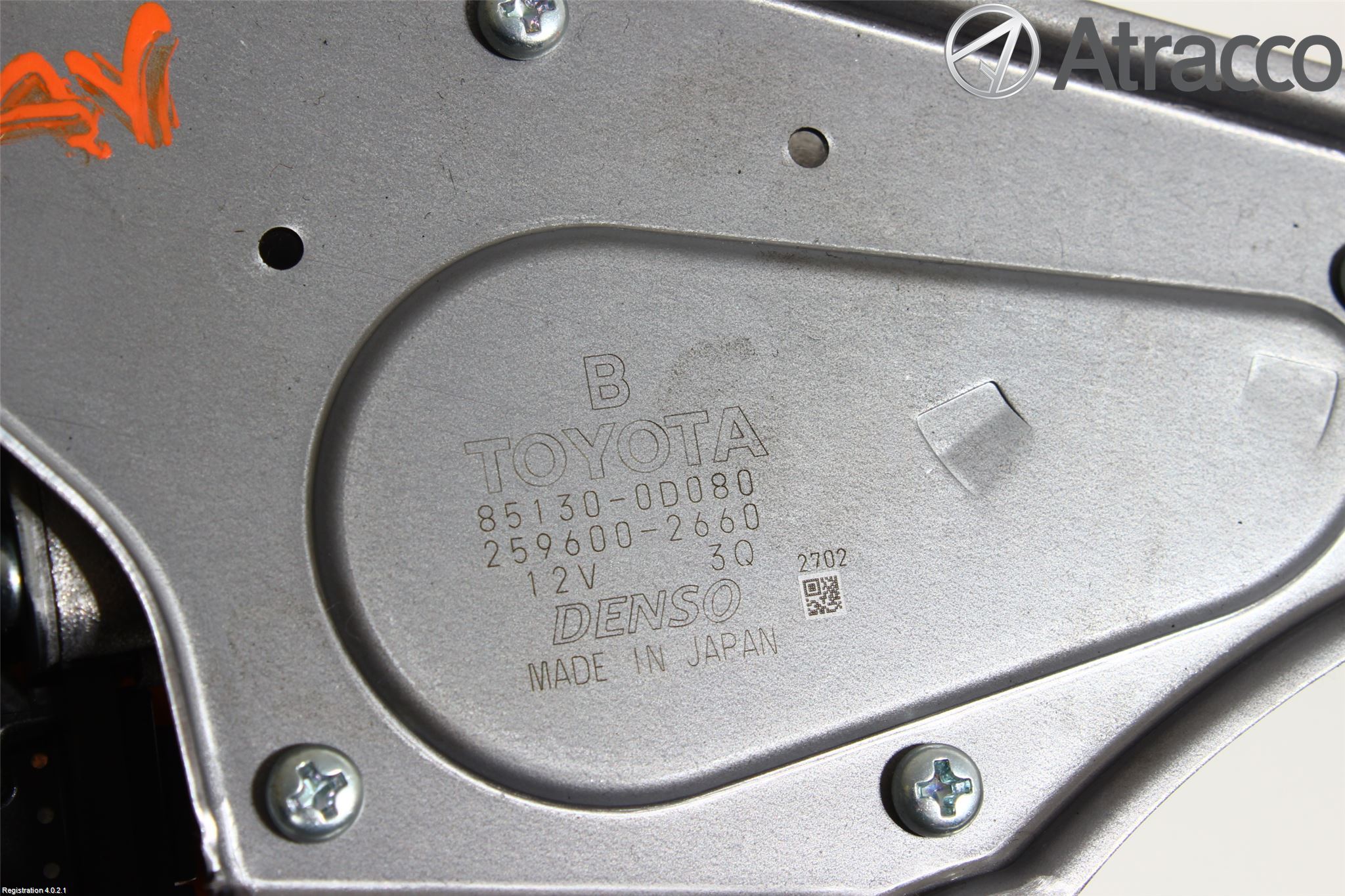 Toyota YARIS XP130 12-14 Viskermotor Bakluke