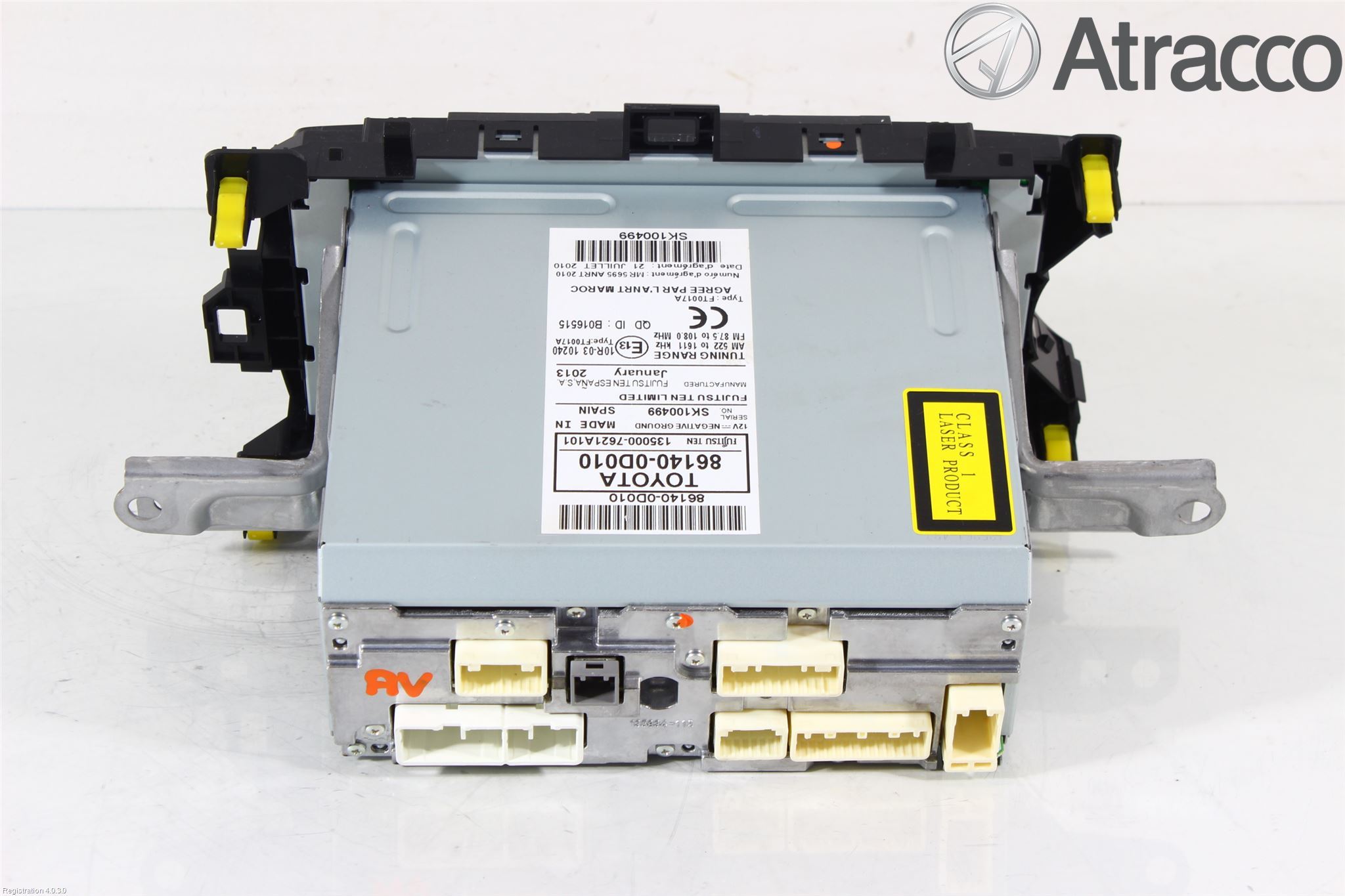 Toyota YARIS XP130 12-14 Stereo Radio Med Cd