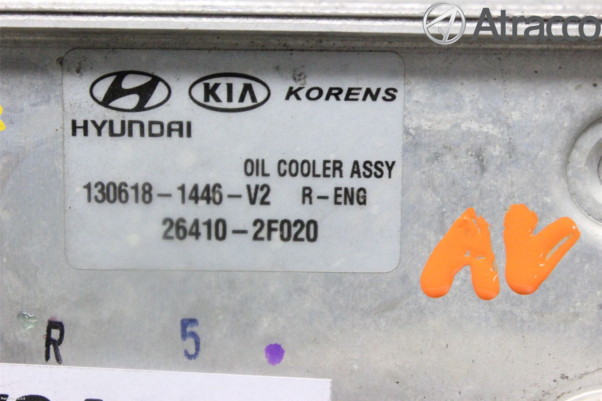 Hyundai SANTA FE 13-18 Radiator Oljekjøler Motor