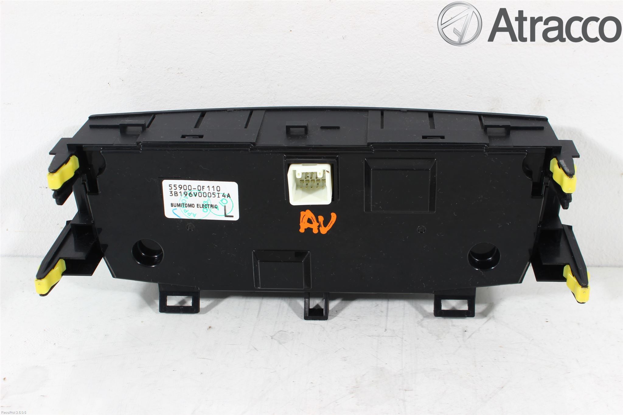 Toyota VERSO 09-18 Varme Ac Betjening-Display
