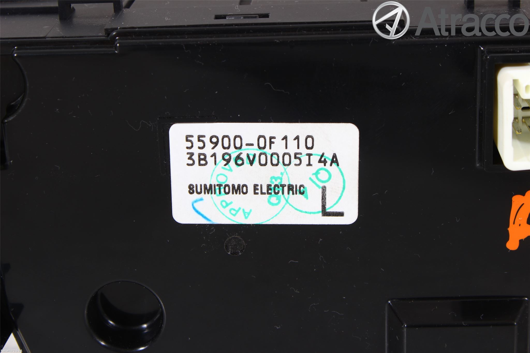 Toyota VERSO 09-18 Varme Ac Betjening-Display