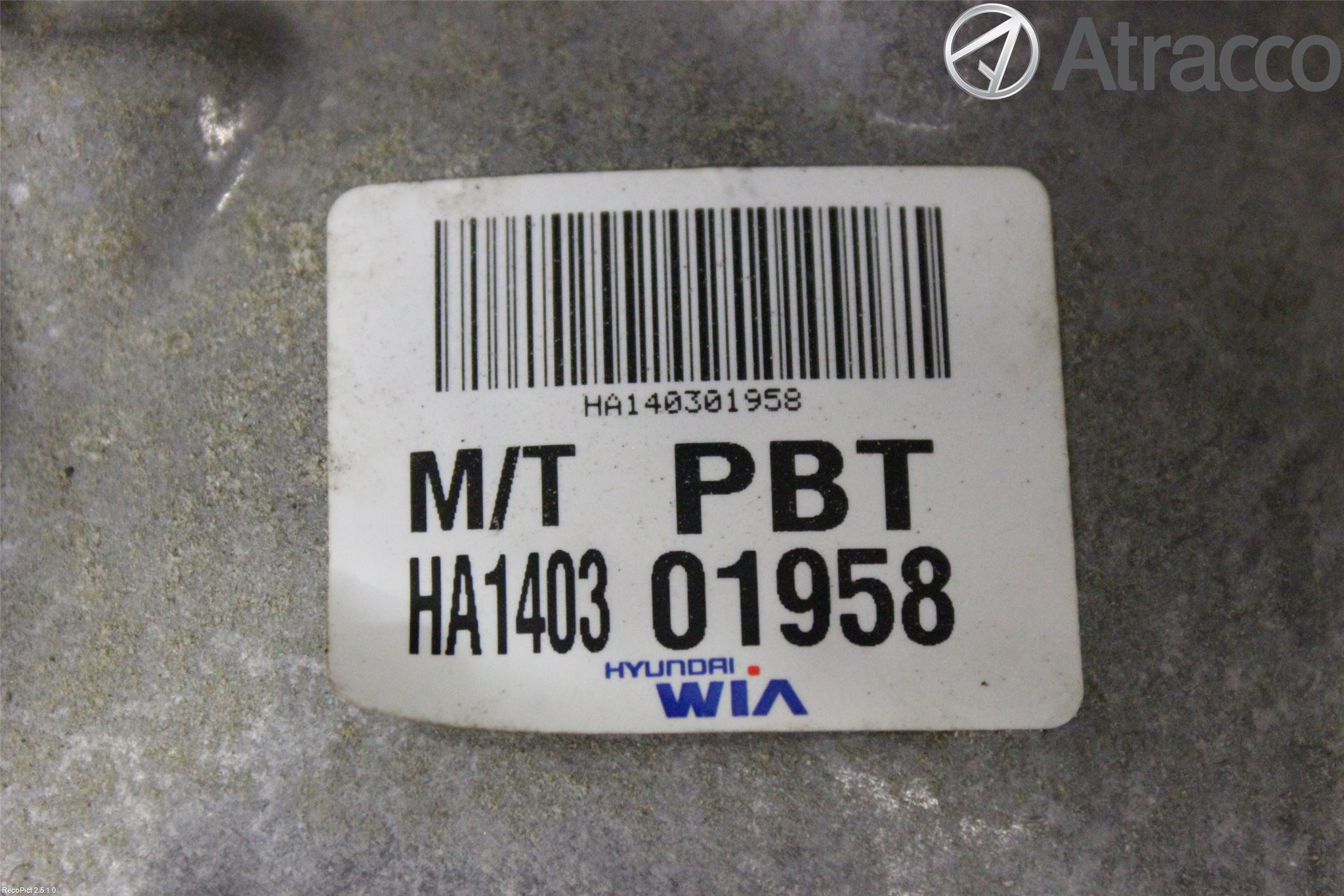 Hyundai i20 PB 09-14 Gearkasse 5 Trinn