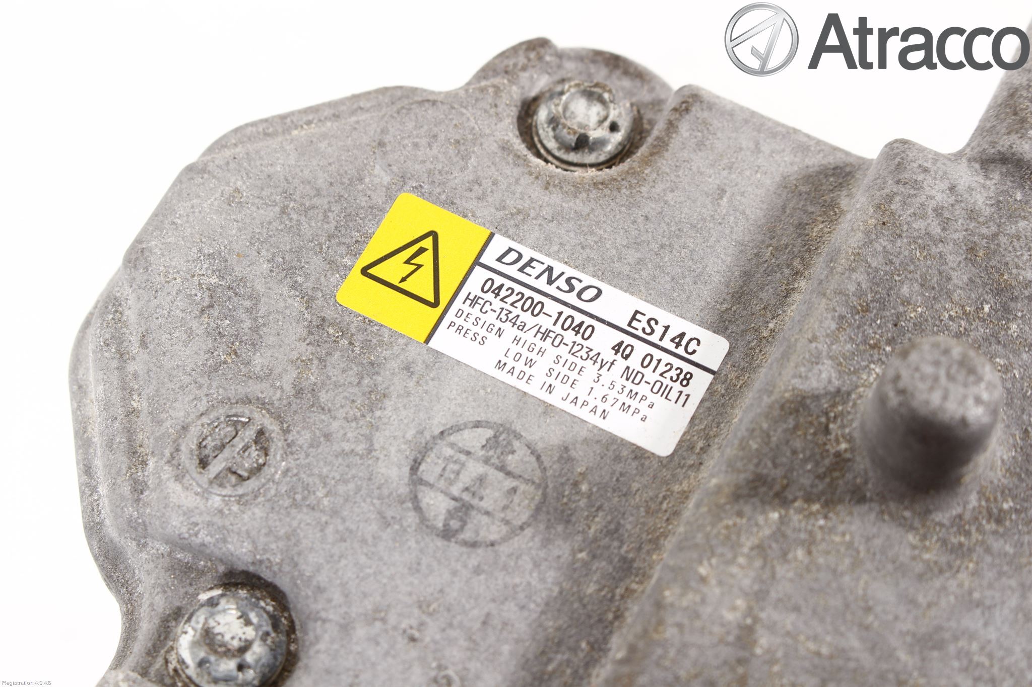 Toyota YARIS XP130 12-14 Varme Ac Kompressor