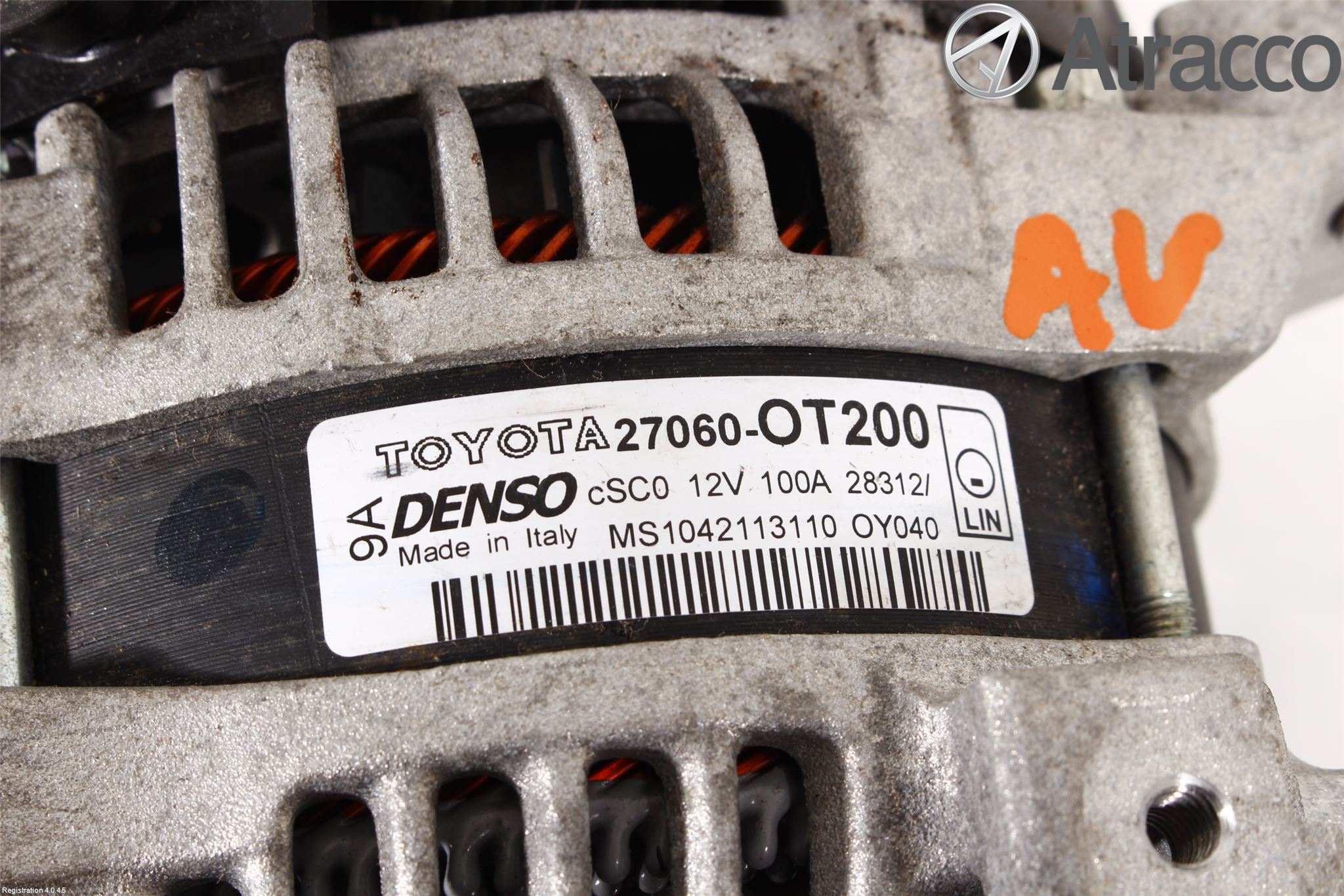 Toyota AURIS 13-19 Dynamo