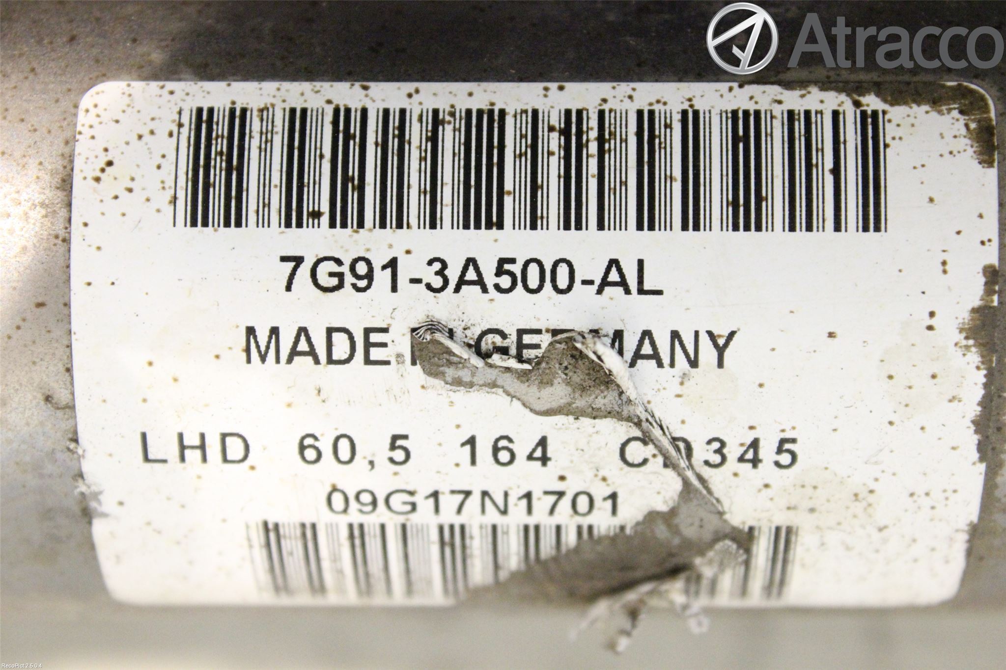Ford MONDEO 07-15 Servo Snekke - Tannstang