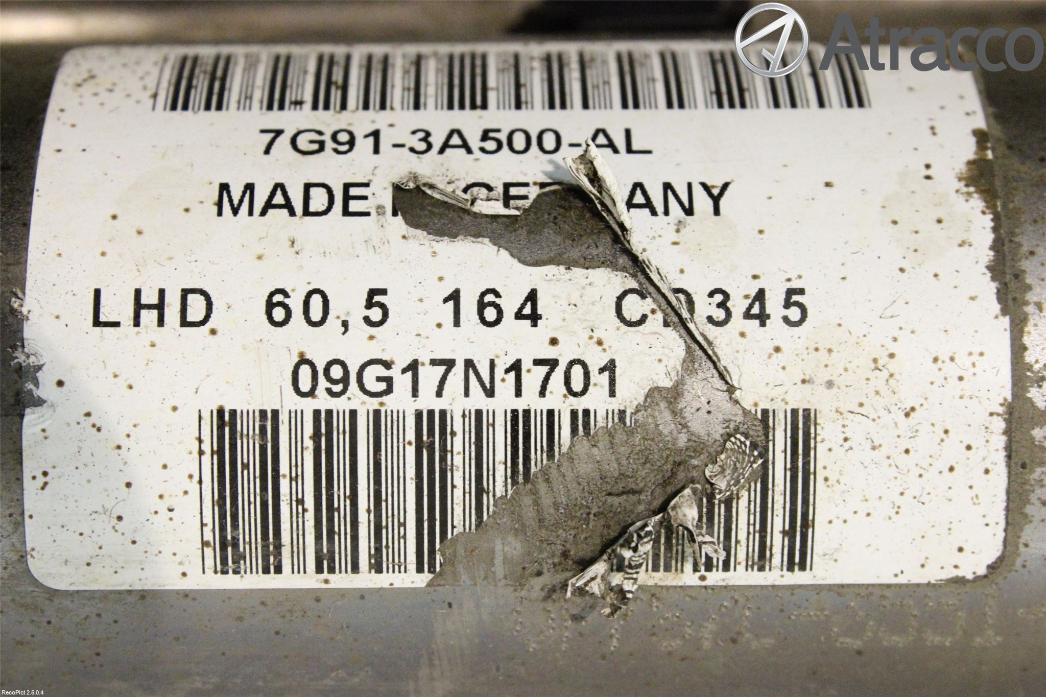 Ford MONDEO 07-15 Servo Snekke - Tannstang
