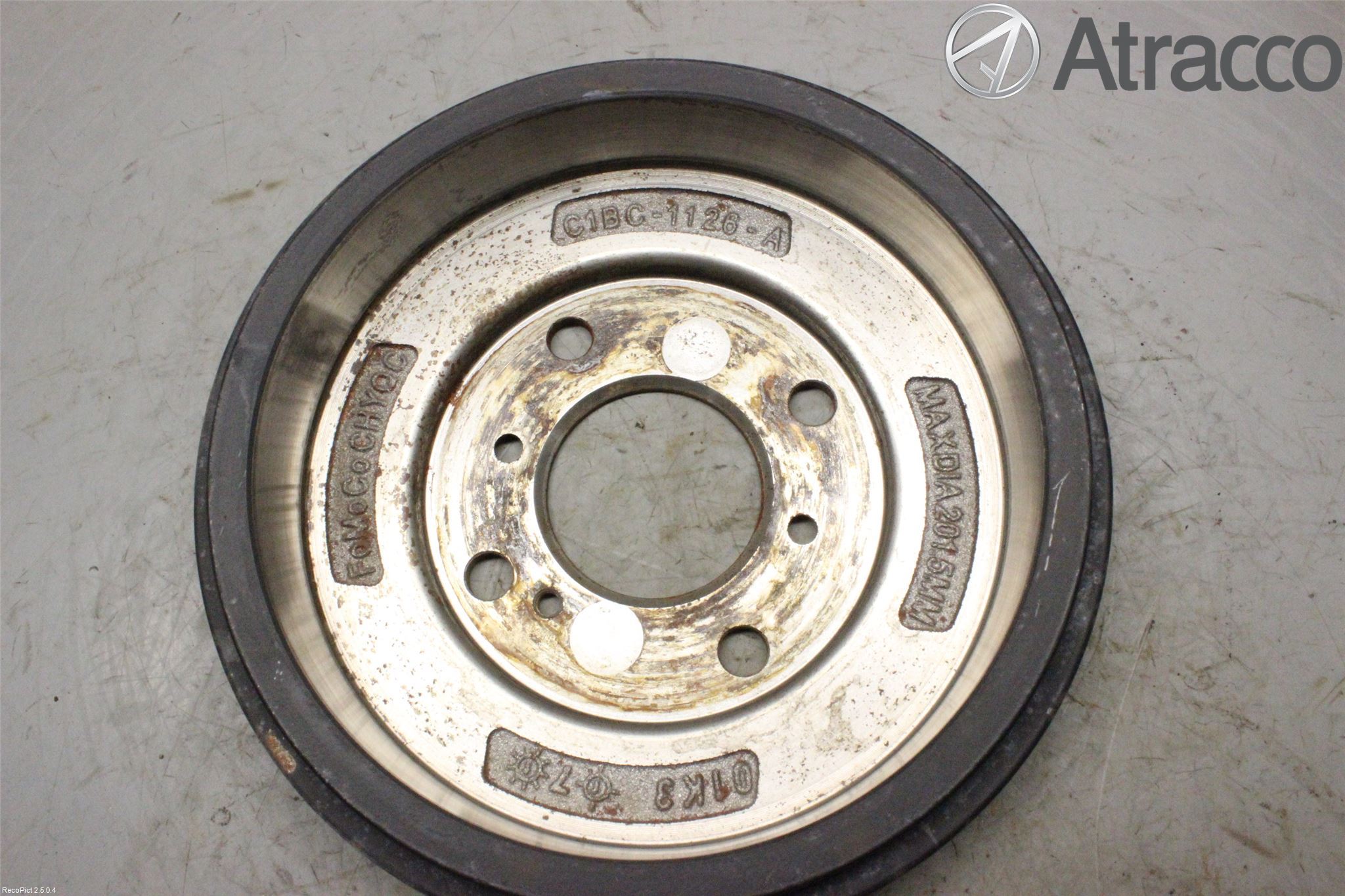 Ford FIESTA 13-17 Bremsetrommel Bak