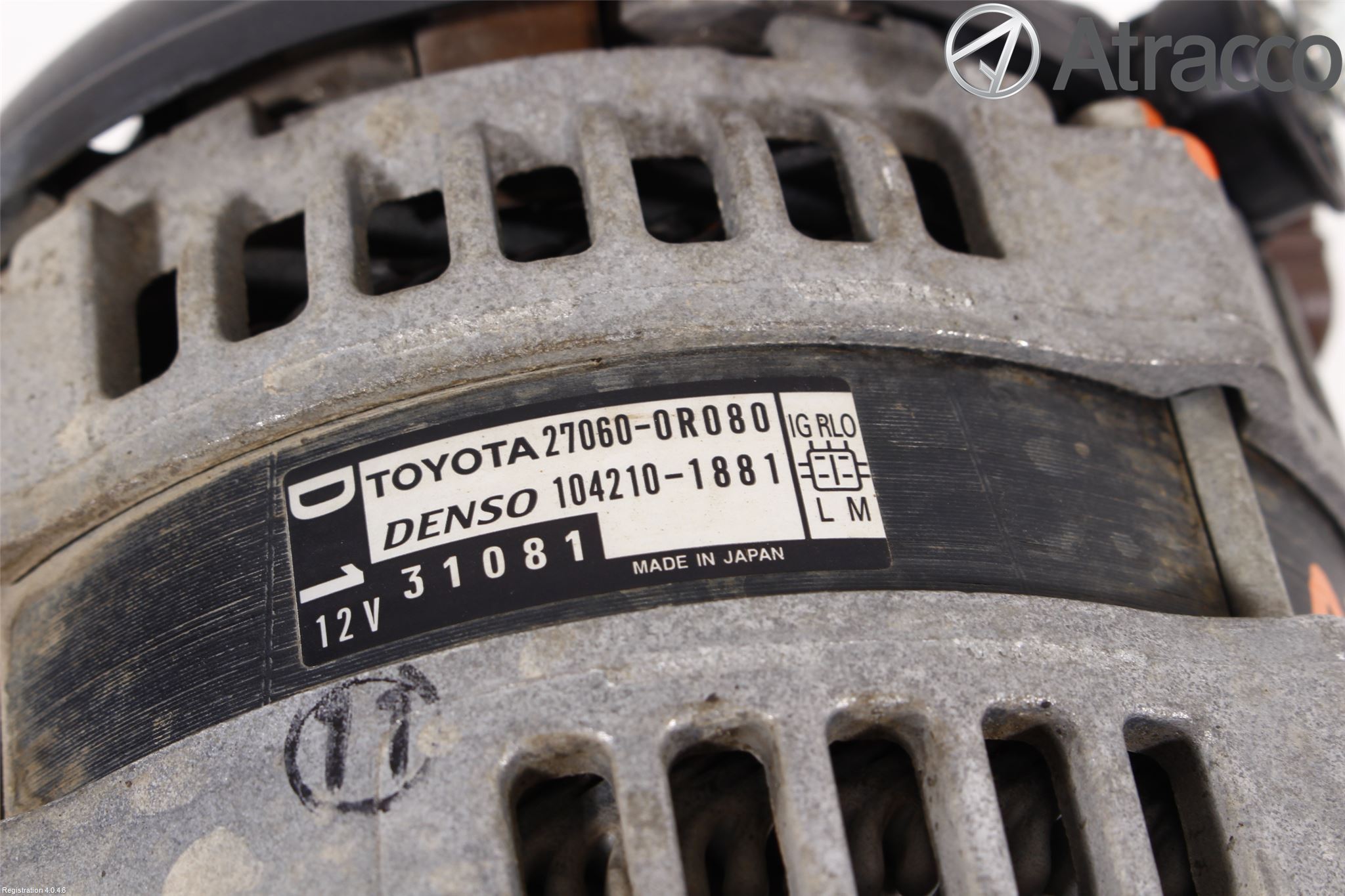 Toyota AVENSIS 09-15 Dynamo