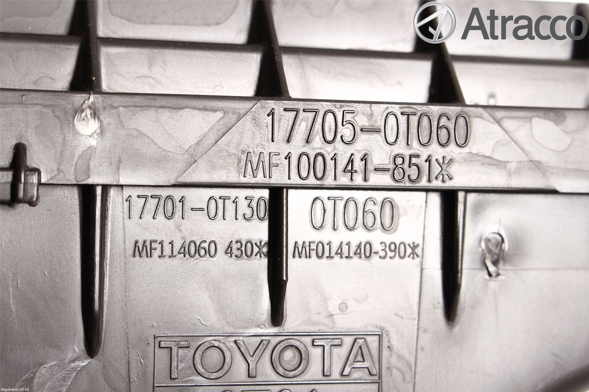 Toyota AURIS 13-19 Luftfilter Boks